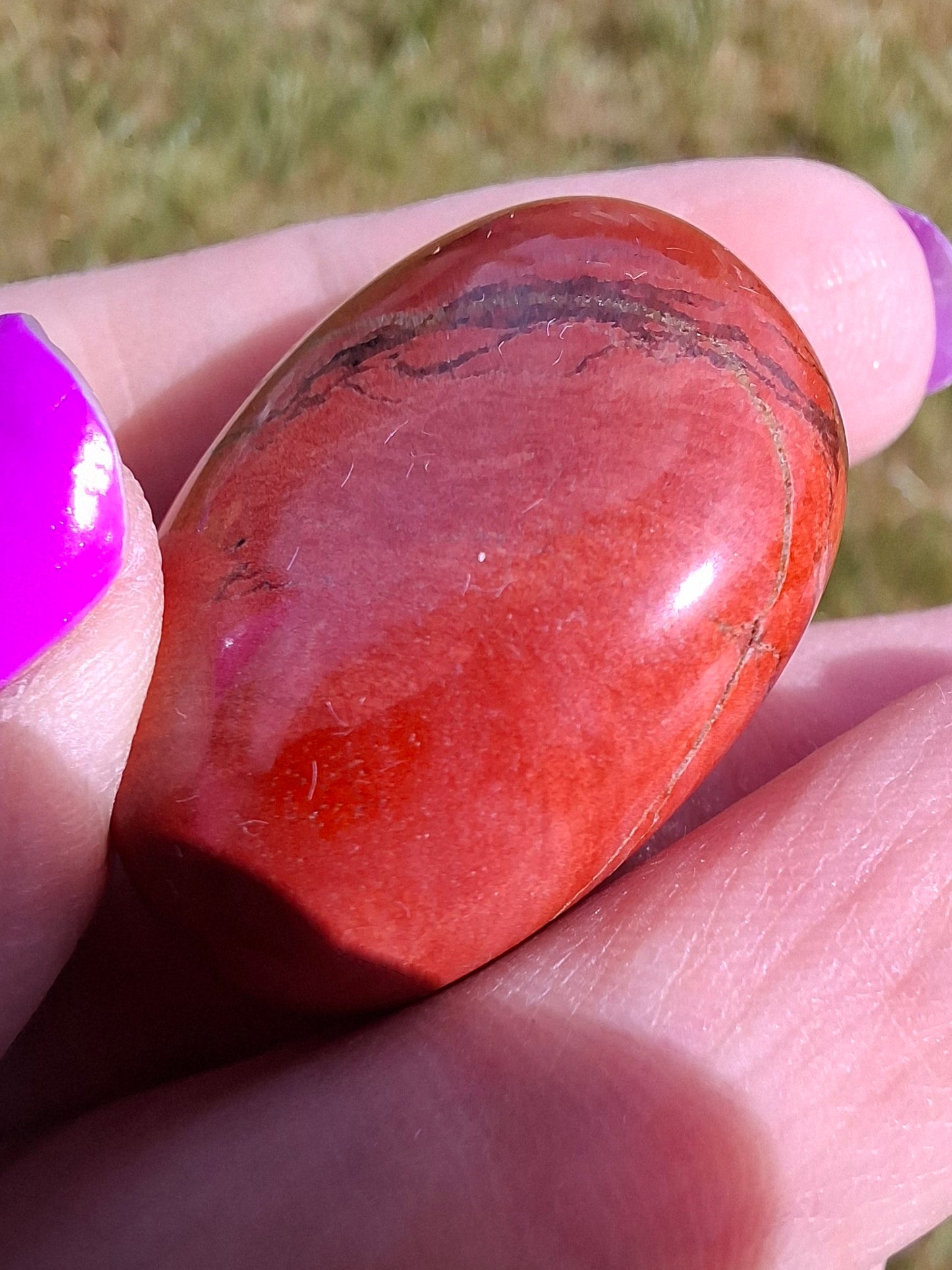 Red Jasper, Tumble Stone, Crystal (Ref: T88)