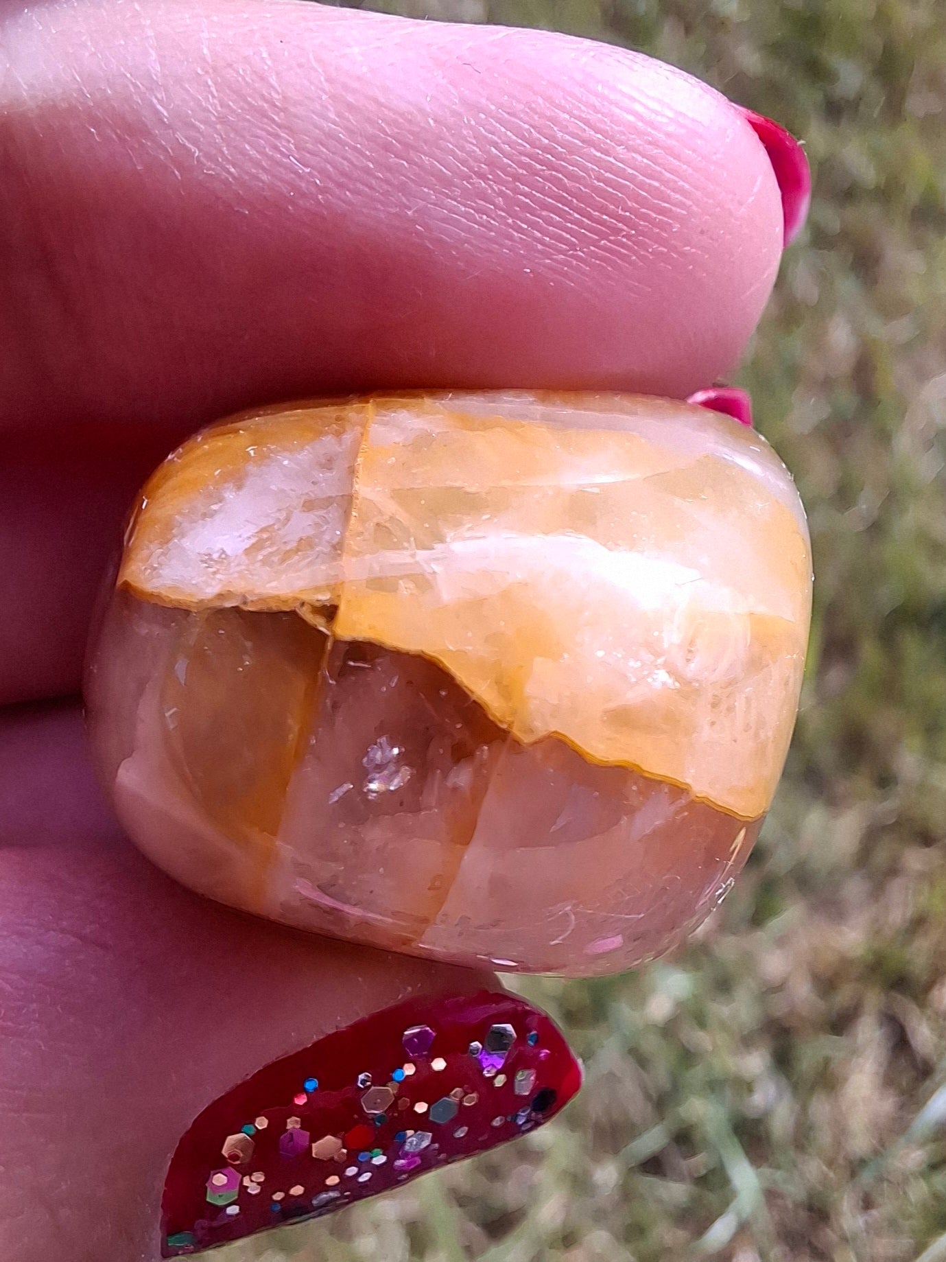 Golden Healer, Tumble Stone, Crystal (Ref: T195)