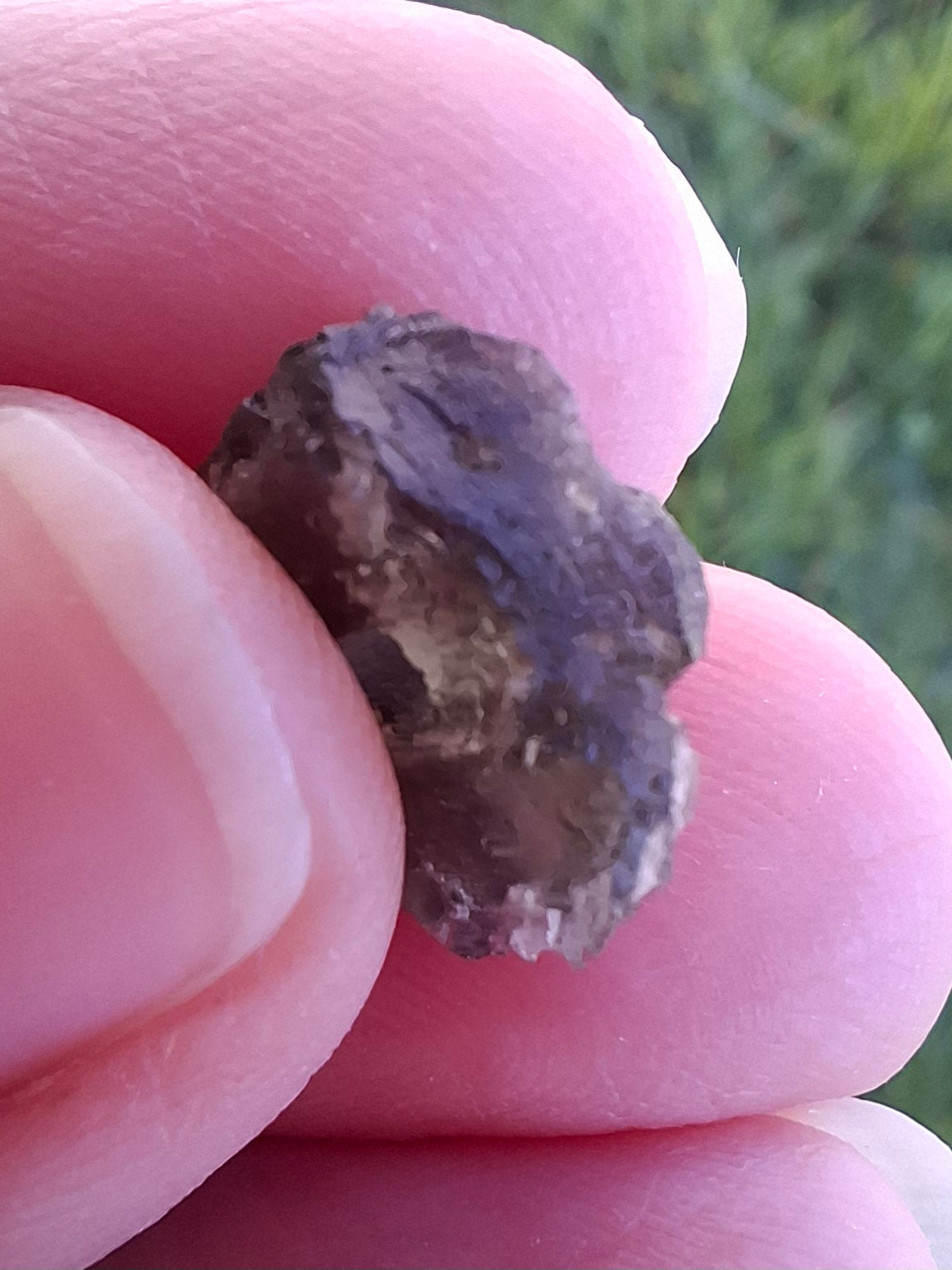 DRILLED, Moldavite Piece, 1.07g, Tektite (Ref: D15)