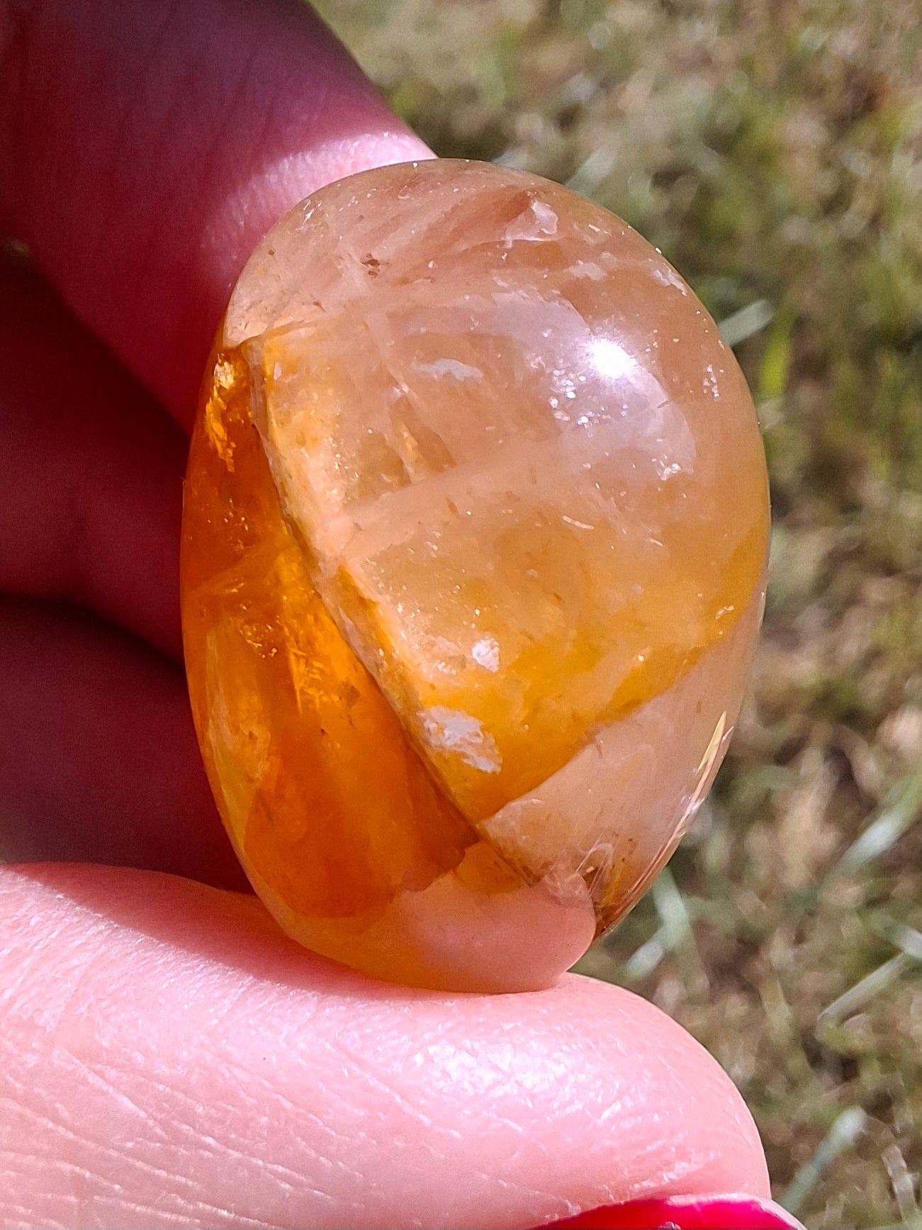 Golden Healer, Tumble Stone, Crystal (Ref: T190)