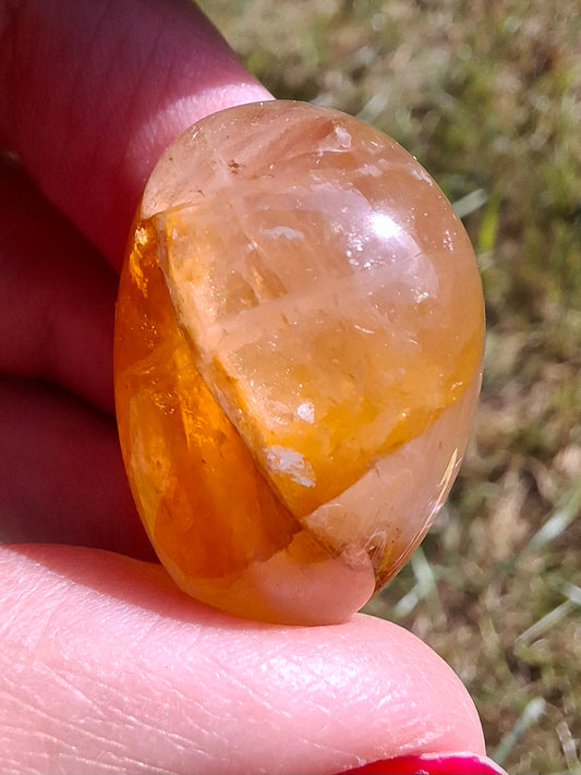 Golden Healer, Tumble Stone, Crystal (Ref: T190)