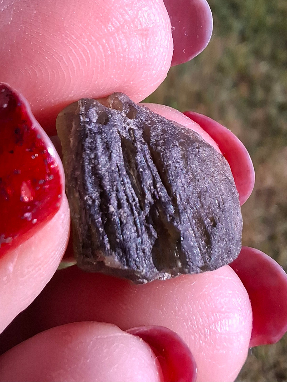 Moldavite Piece, 2.06g, Tektite (Ref: 1467)