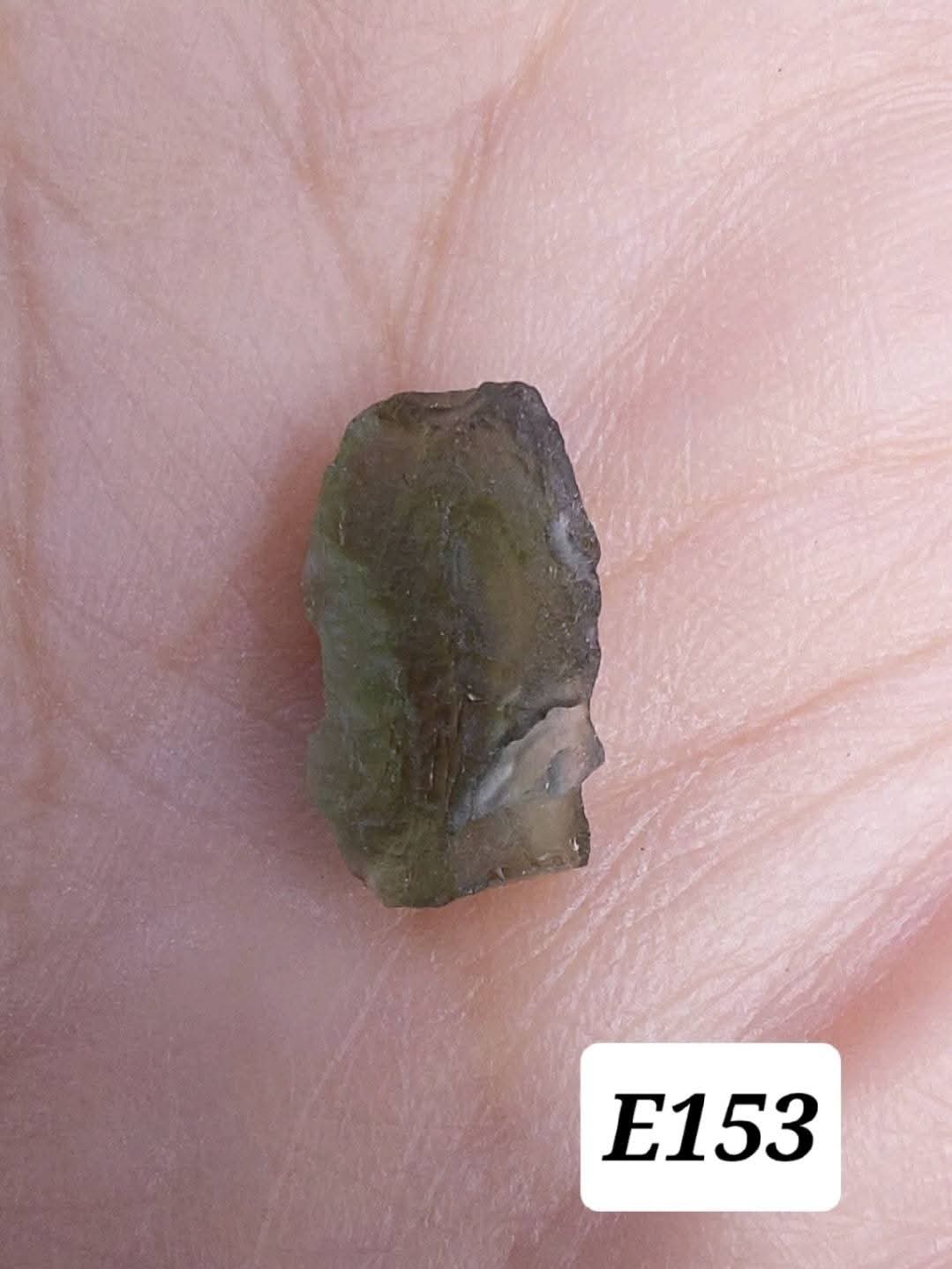 Moldavite Piece, 0.56g, Tektite (Ref: E153)