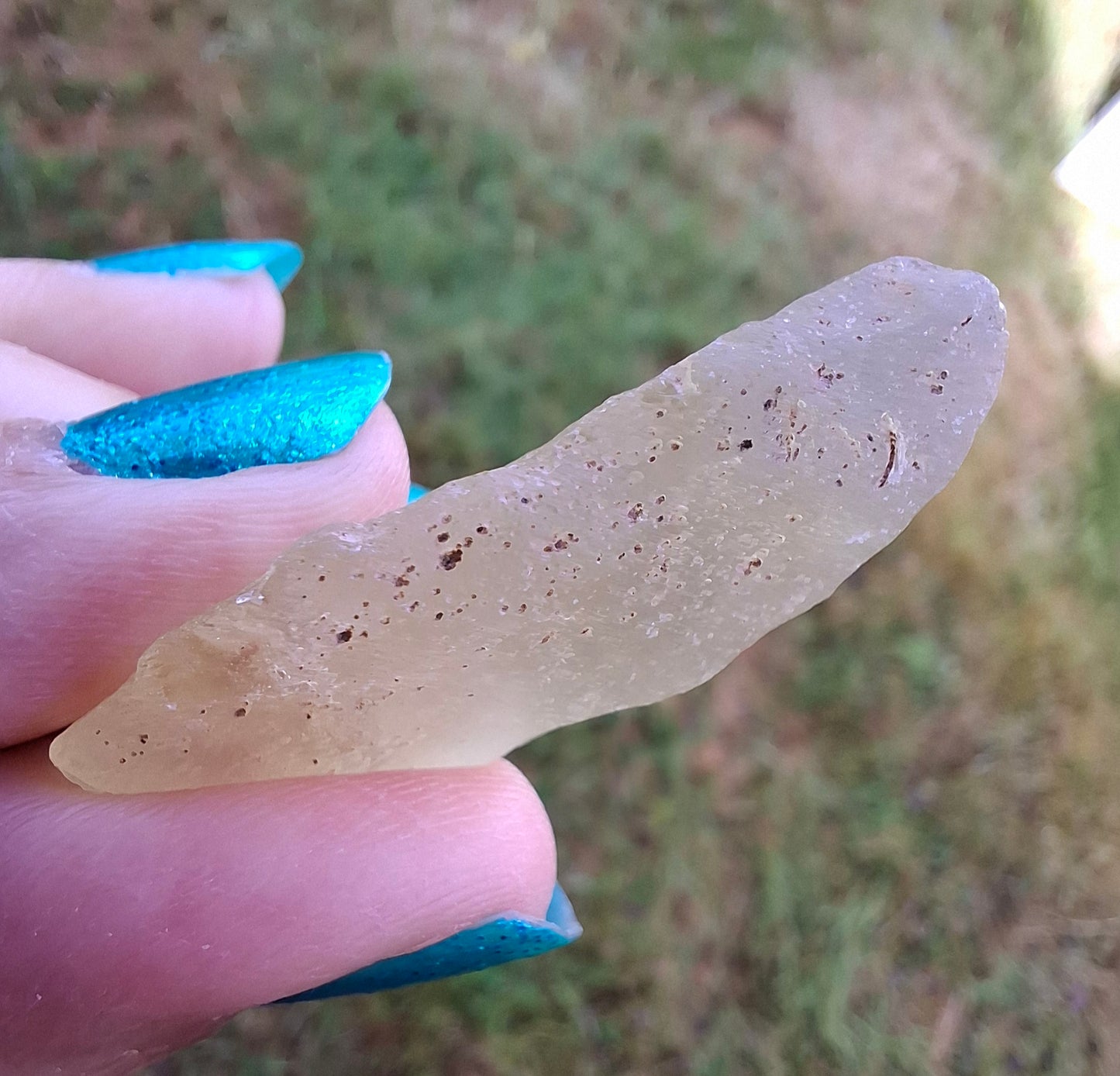 Libyan Desert Glass Piece, 11.78g, Tektite