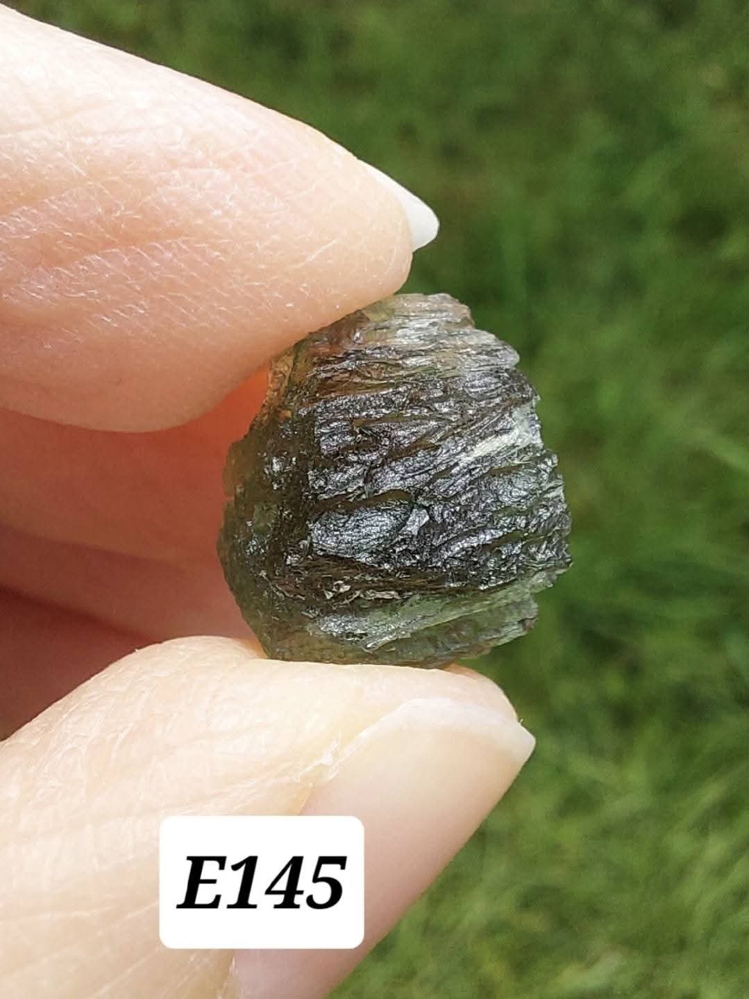 Moldavite Piece, 1.72g, Tektite (Ref: E145)