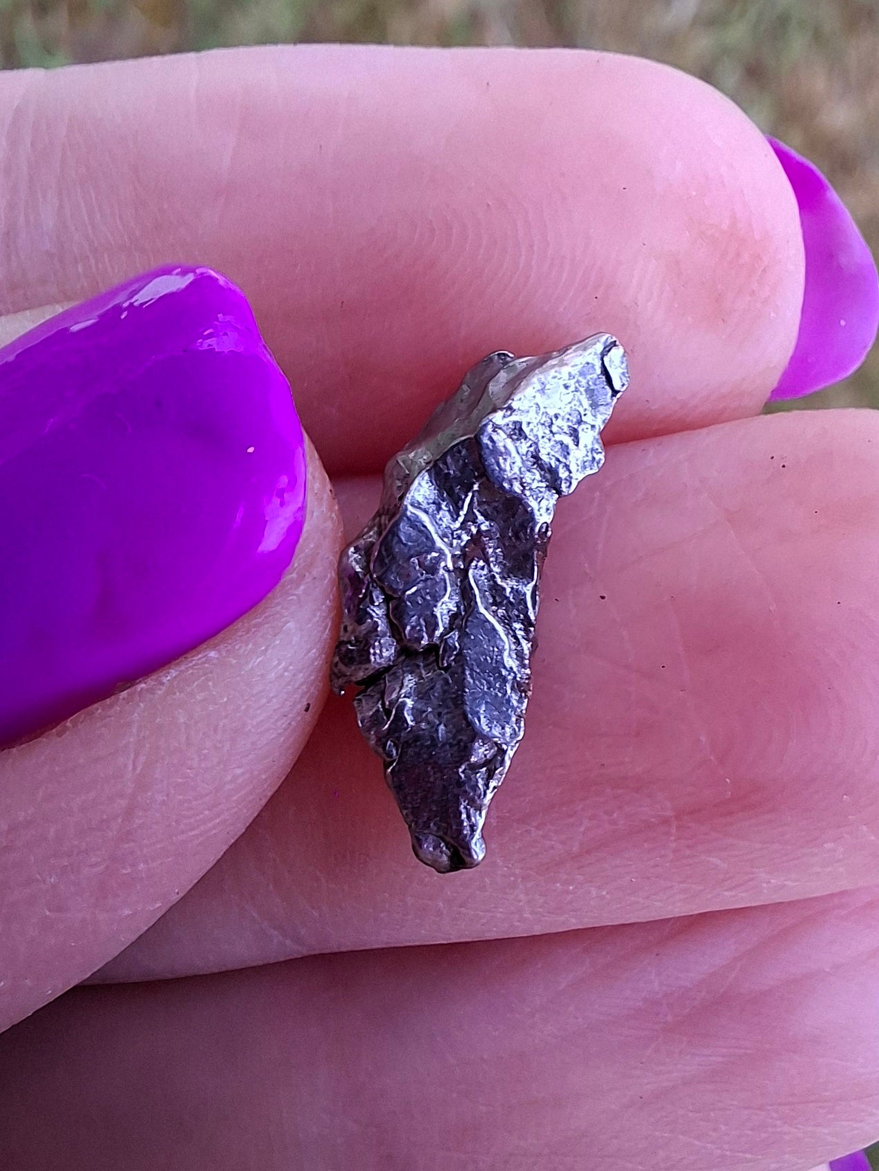Campo del Cielo, 0.99g, Nickel Iron Meteorite (Ref: C8)