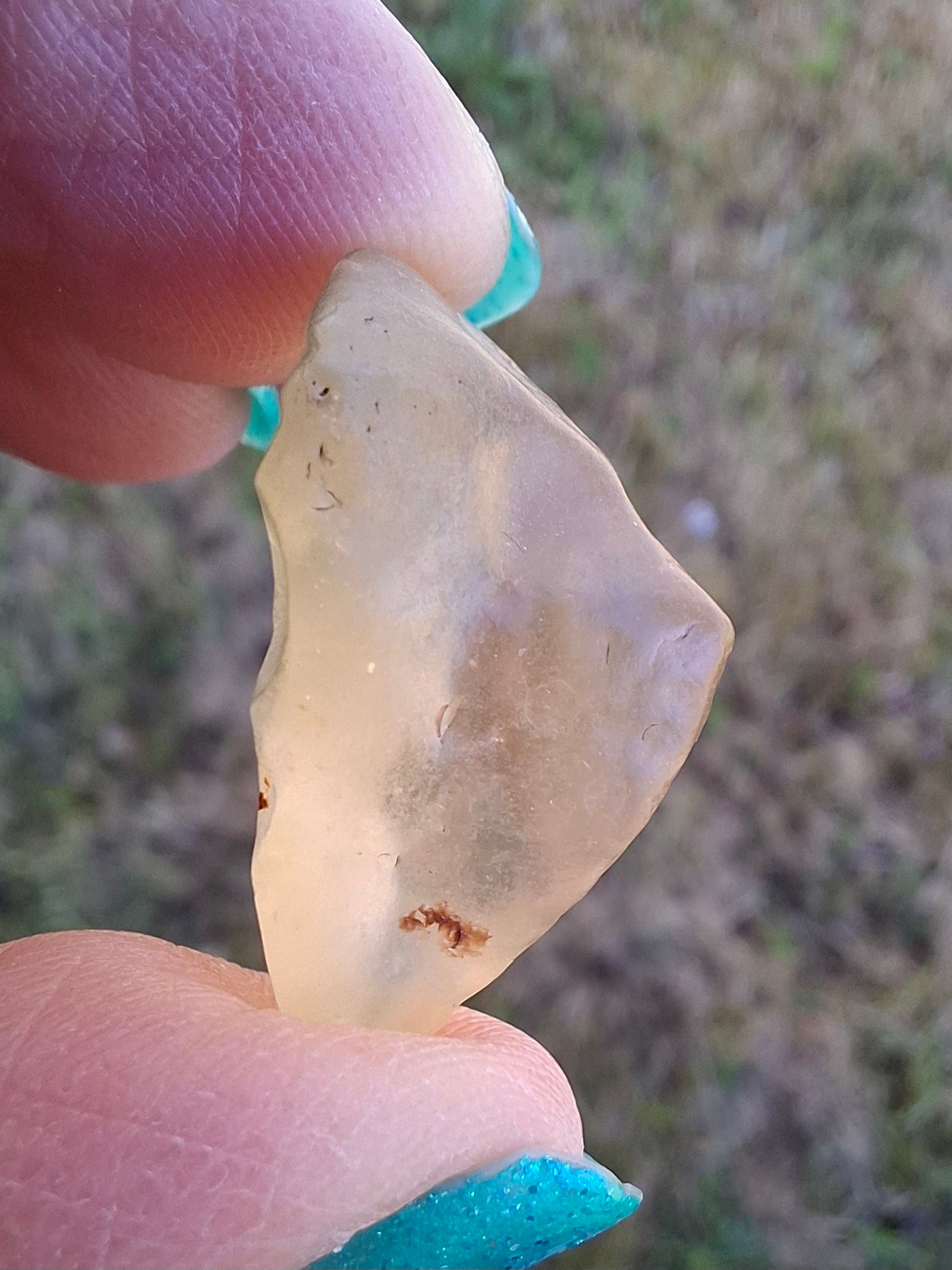 Libyan Desert Glass Piece, 4.76g, Tektite