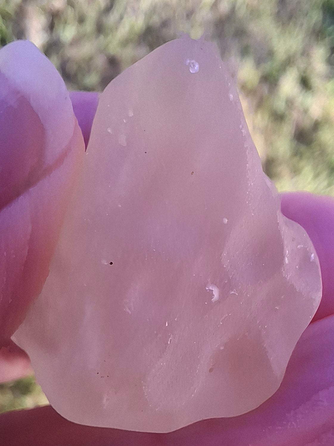 Libyan Desert Glass Piece, 12.90g, Tektite (Ref: LE243)