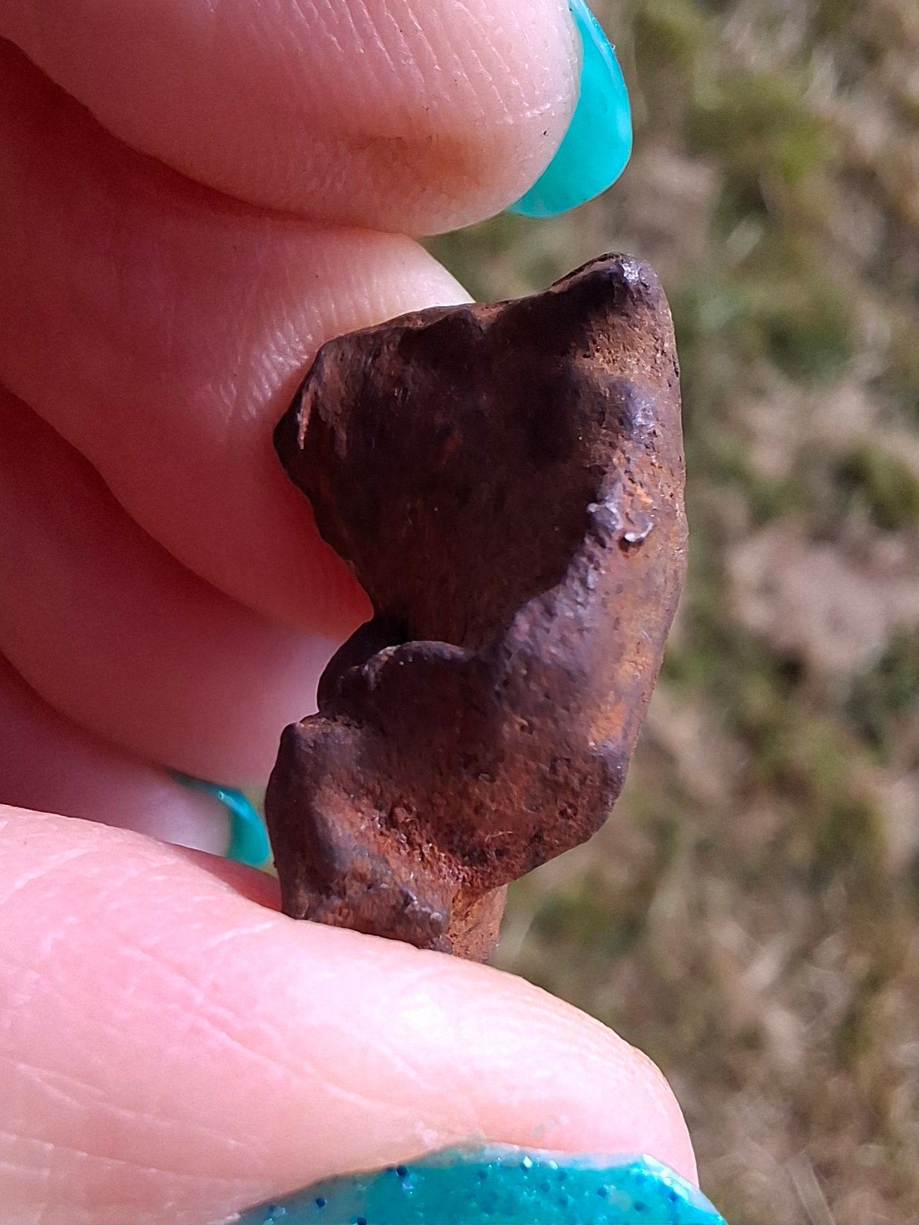 Gebel Kamil Iron Meteorite, 8.29g (Ref: K34)