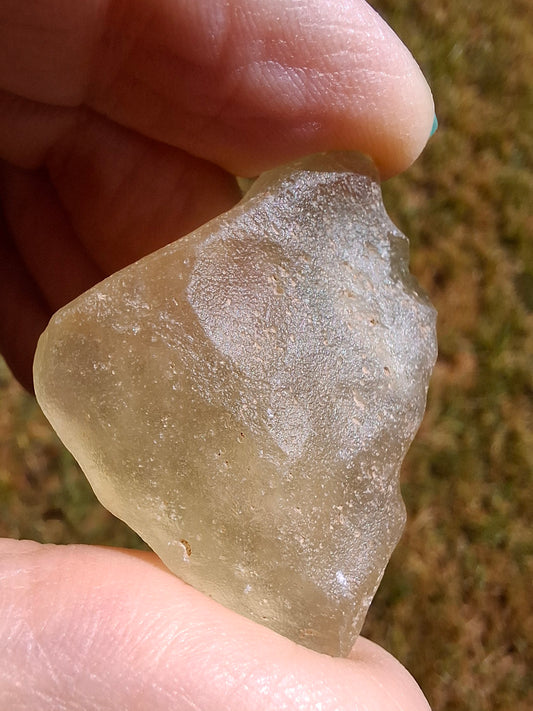 Libyan Desert Glass Piece, 11.78g, Tektite