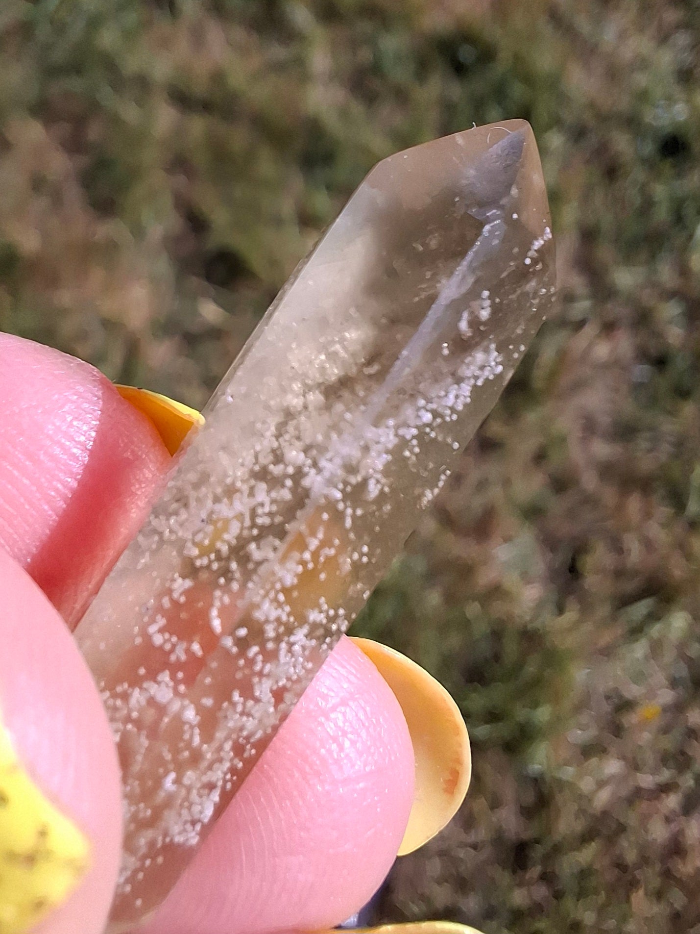 Libyan Desert Glass DT Carving, 3.94g, Tektite (Ref: LDT5)