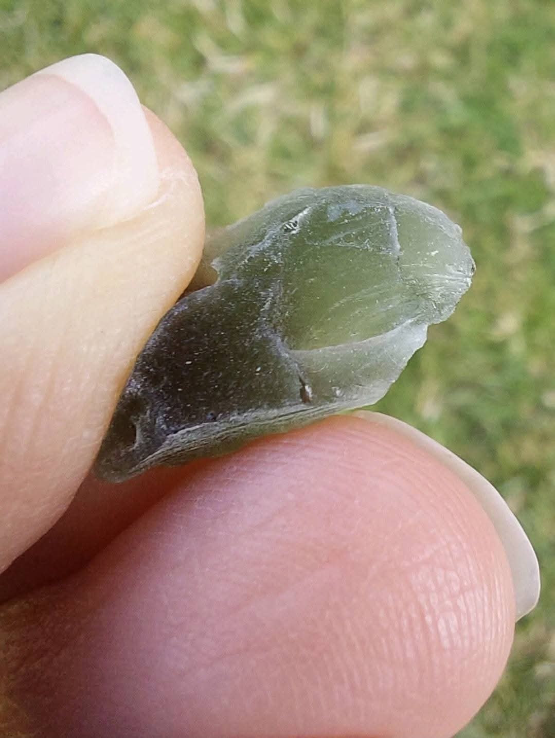 Moldavite Piece, 1.05g, Tektite (Ref: E182)