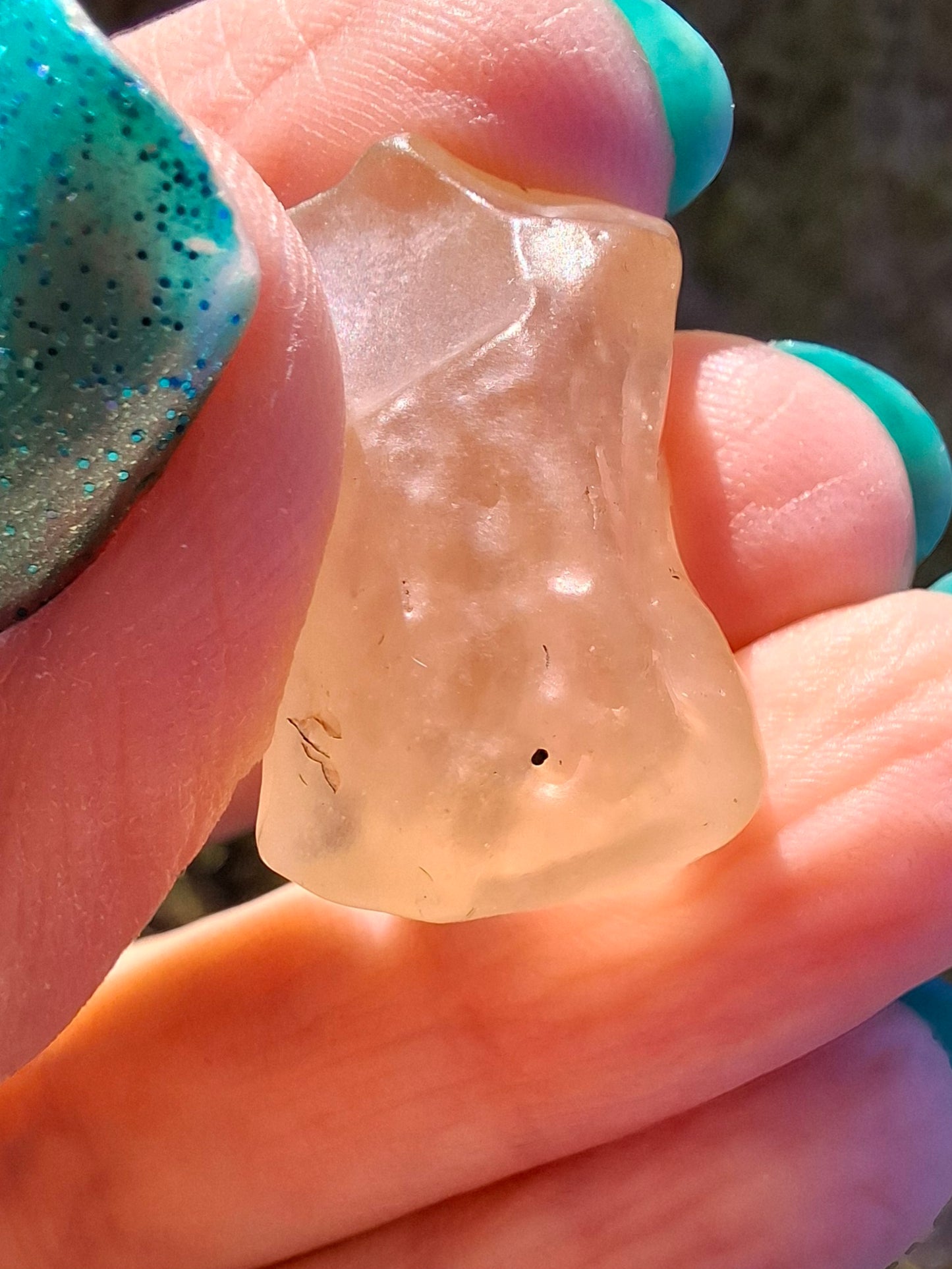 Libyan Desert Glass Piece, 7.46g, Tektite