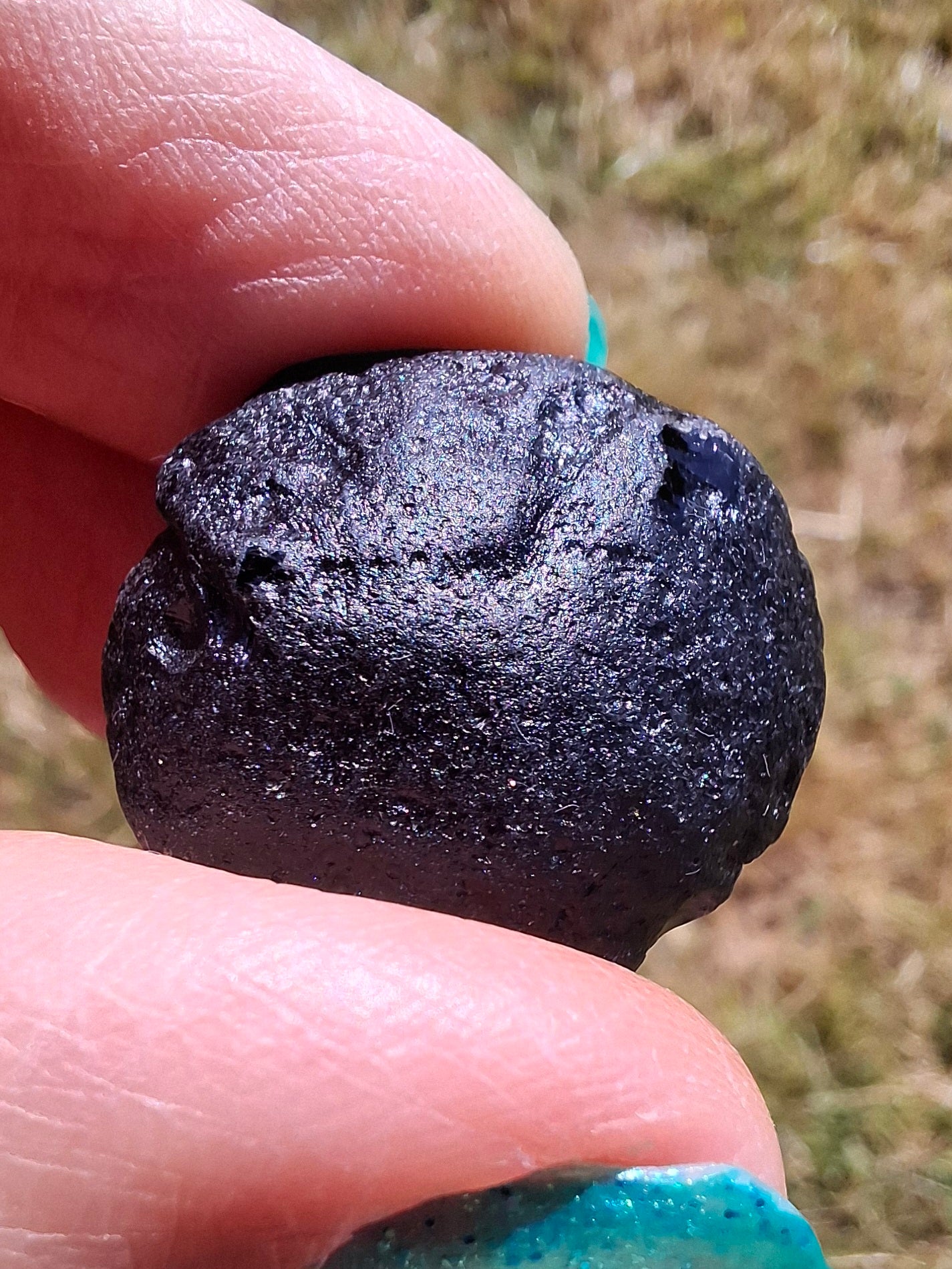 Philippinite (Rizalite), 9.24g, Tektite