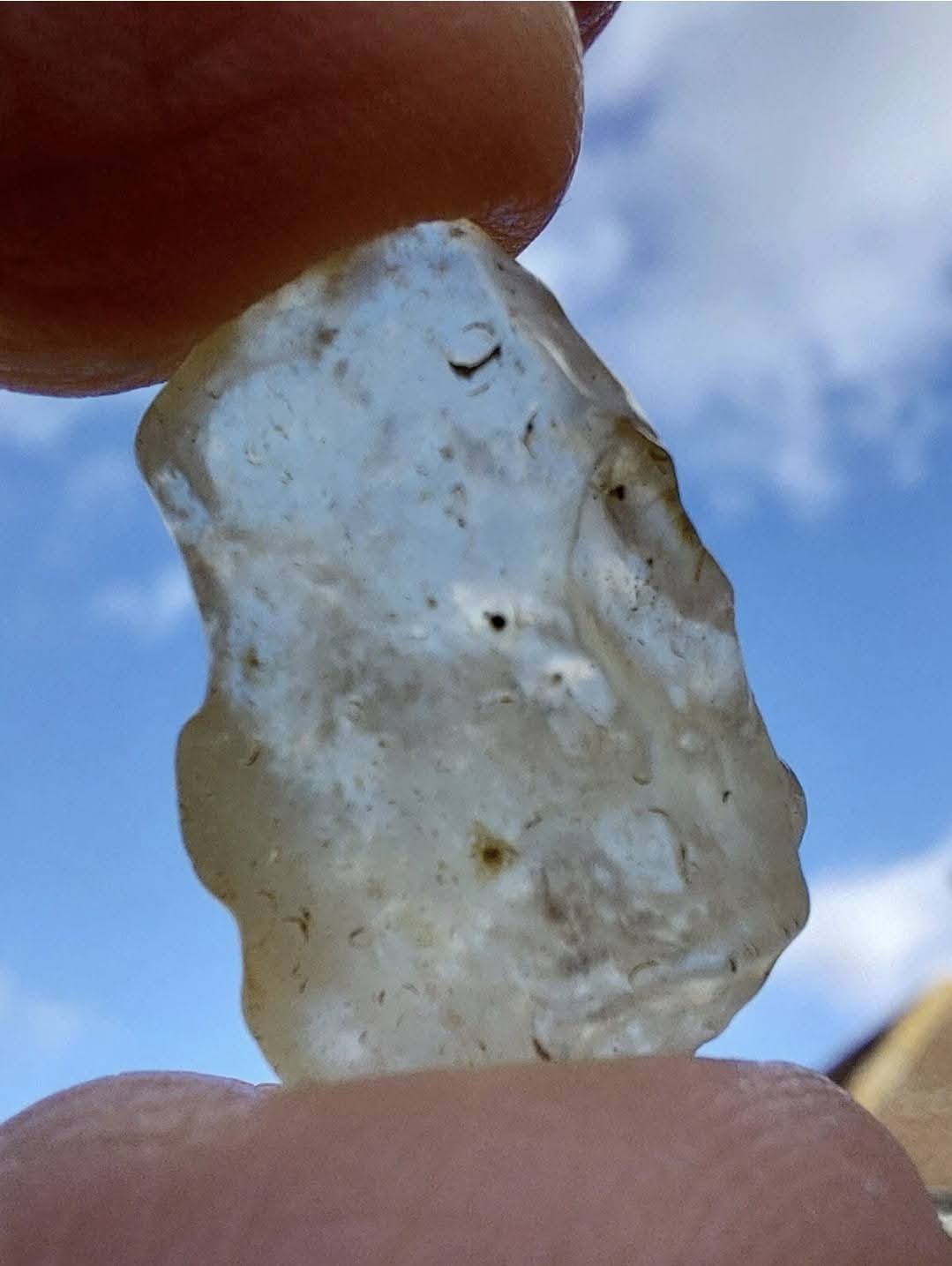 Libyan Desert Glass Piece, 3.63g, Tektite