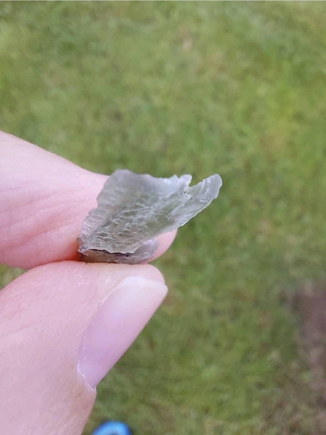 Moldavite Piece, 0.60g, Tektite (E243)