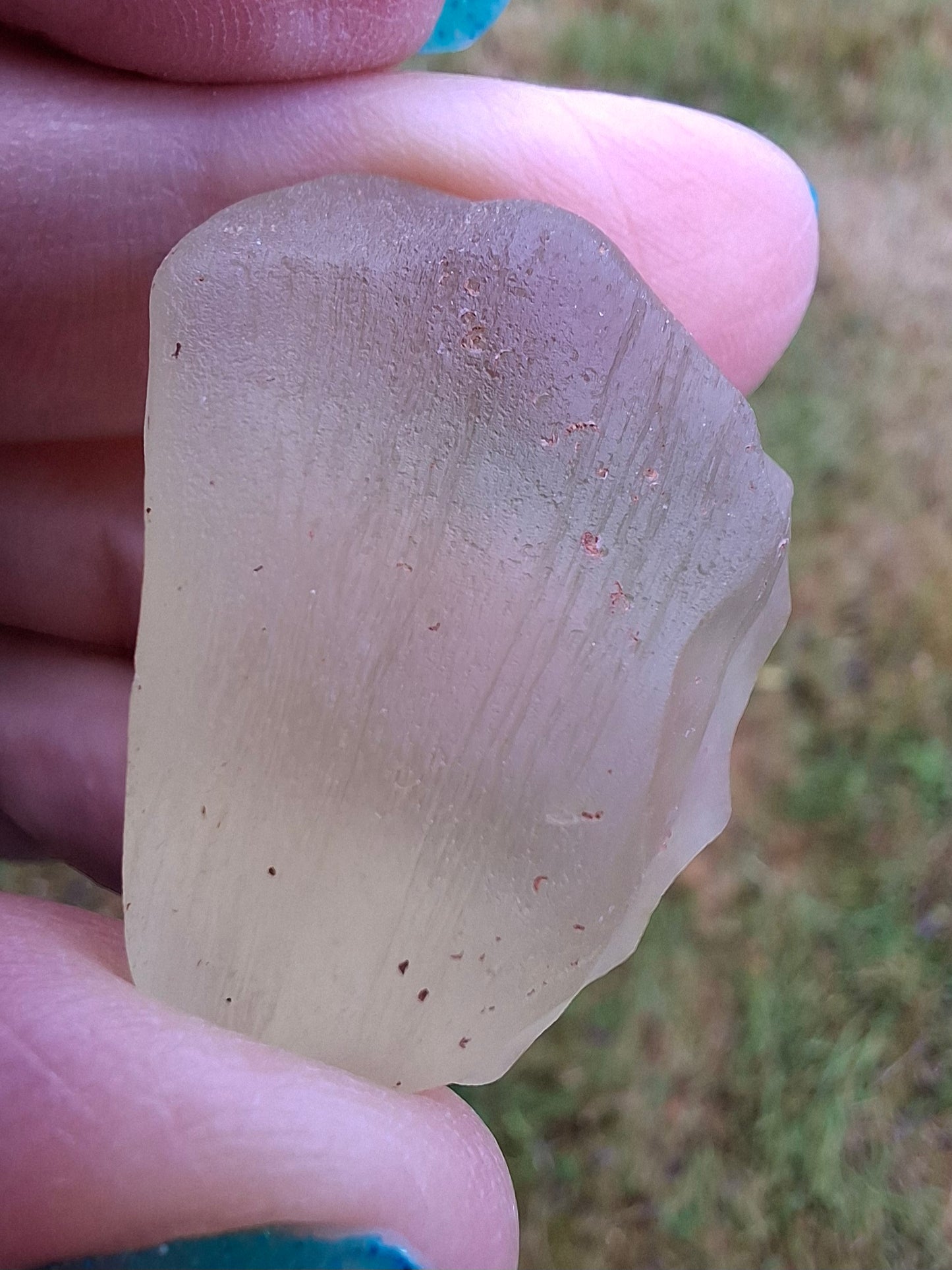 Libyan Desert Glass Piece, 16.55g, Tektite