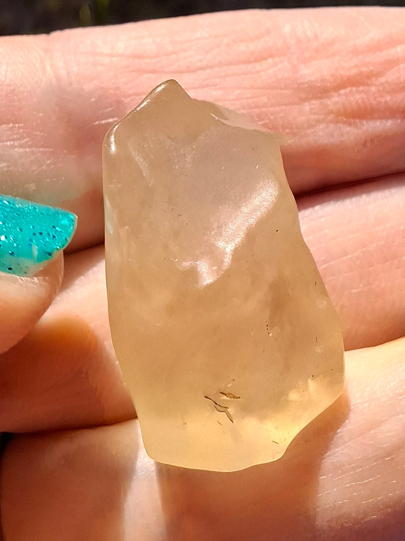Libyan Desert Glass Piece, 7.46g, Tektite