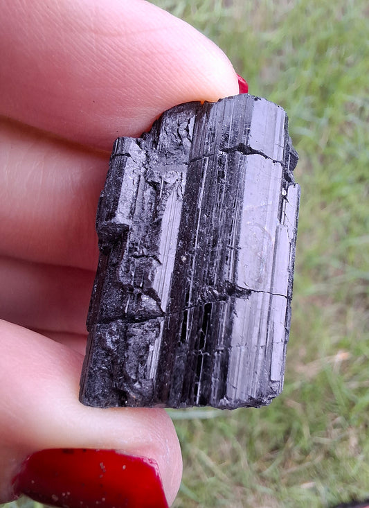 Black Tourmaline RAW, 15.58g, Crystal (Ref: RBT14)