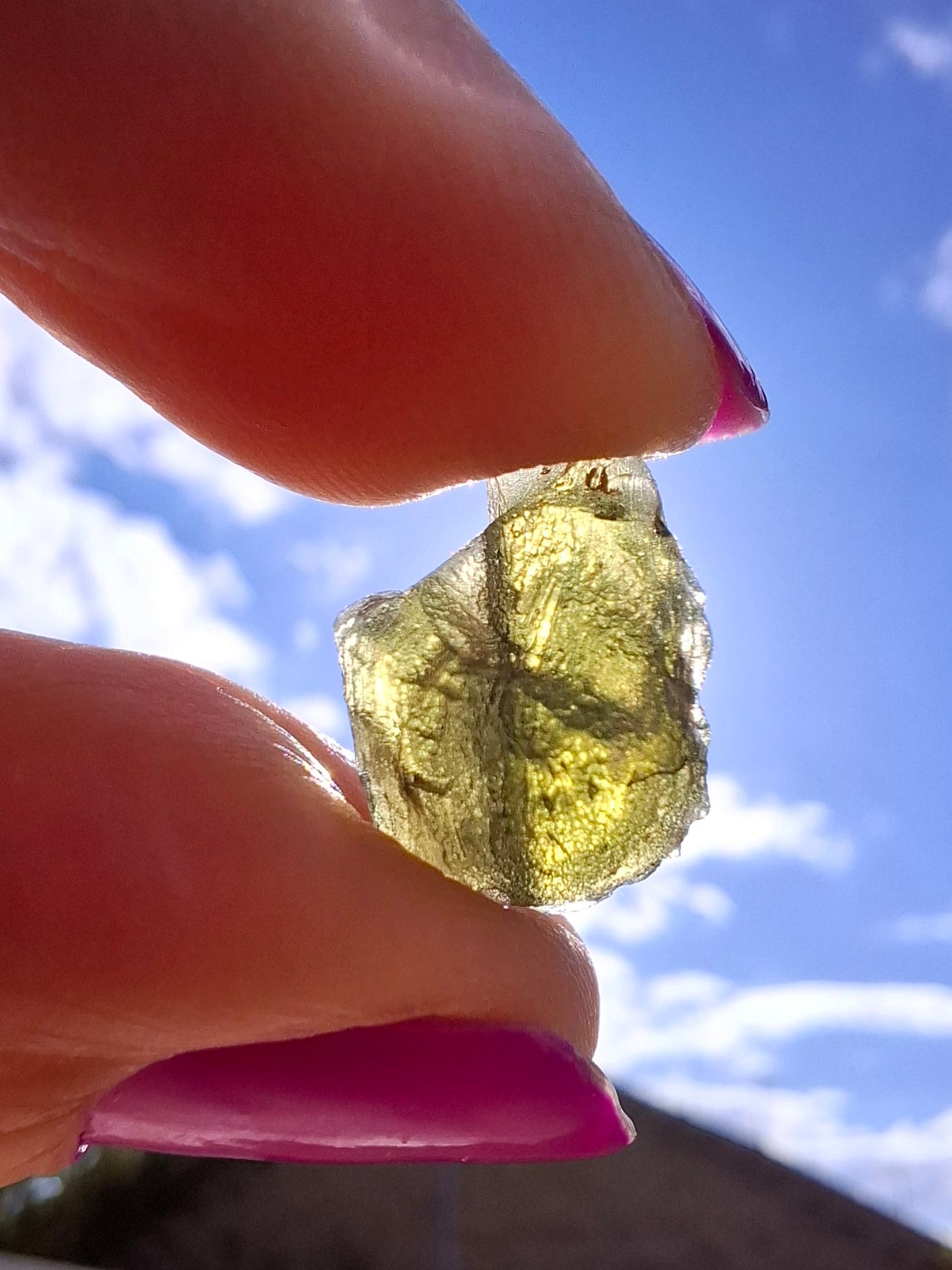 Moldavite Piece, 1.20g, Tektite (Ref: 1440)