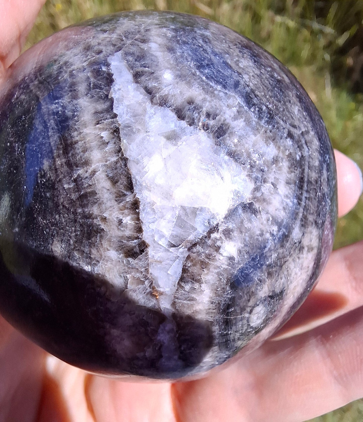 Orthoceras Sphere, Fossil (Ref: OS3)