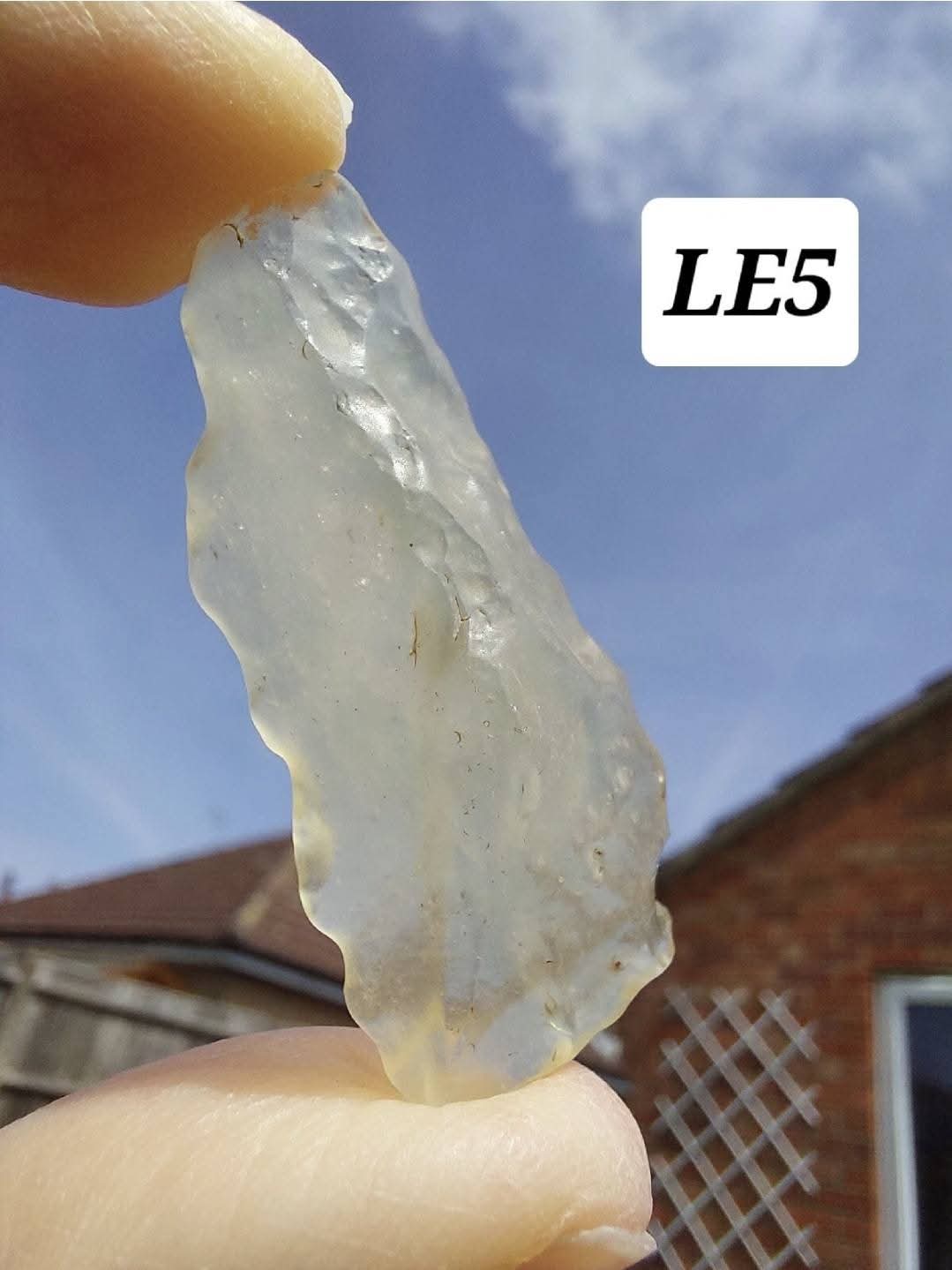 Libyan Desert Glass Piece, 7.46g, Tektite (Ref: LE5)