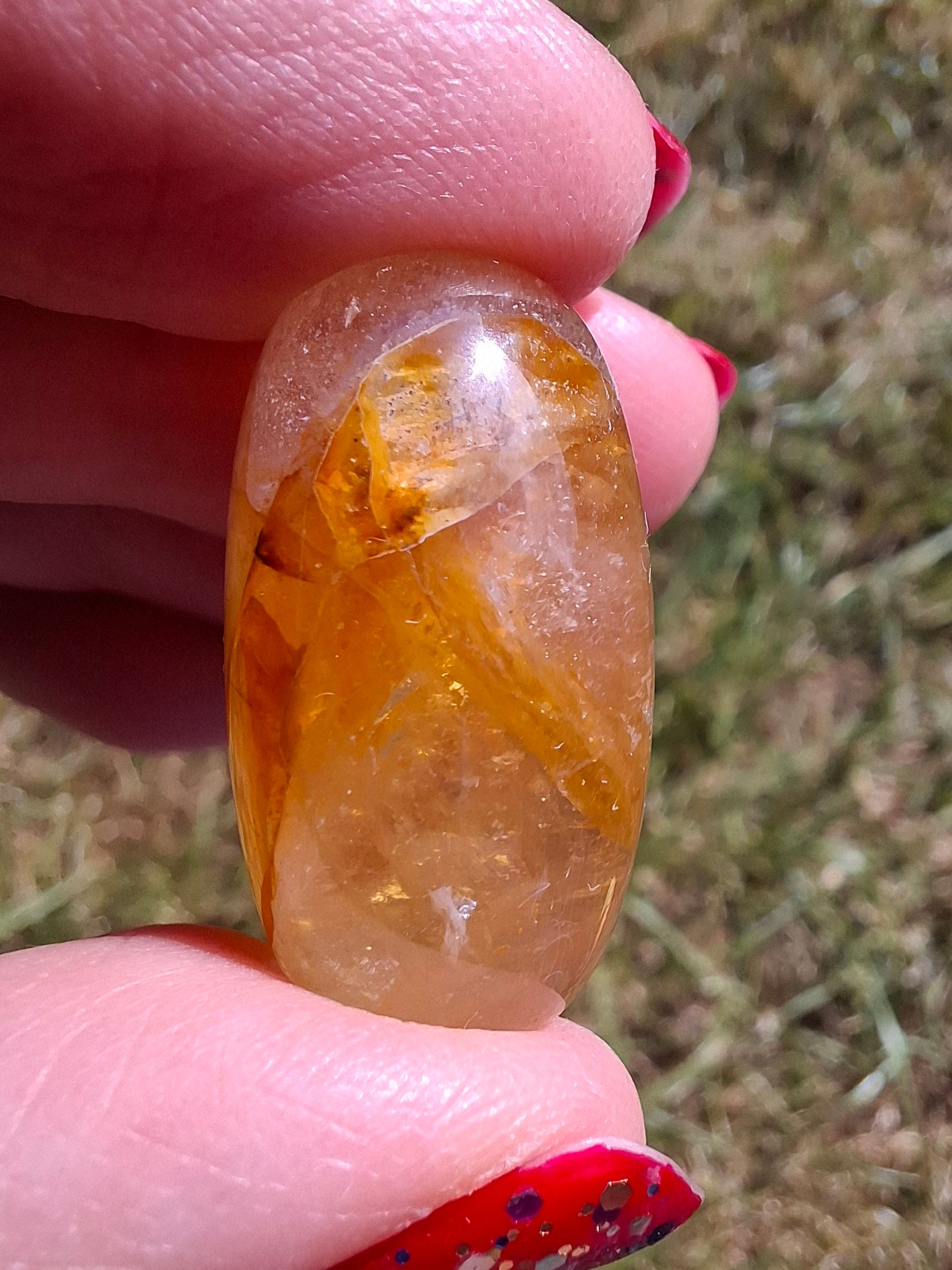 Golden Healer, Tumble Stone, Crystal (Ref: T190)