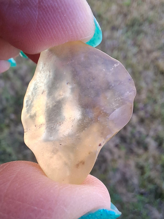 Libyan Desert Glass Piece, 4.76g, Tektite