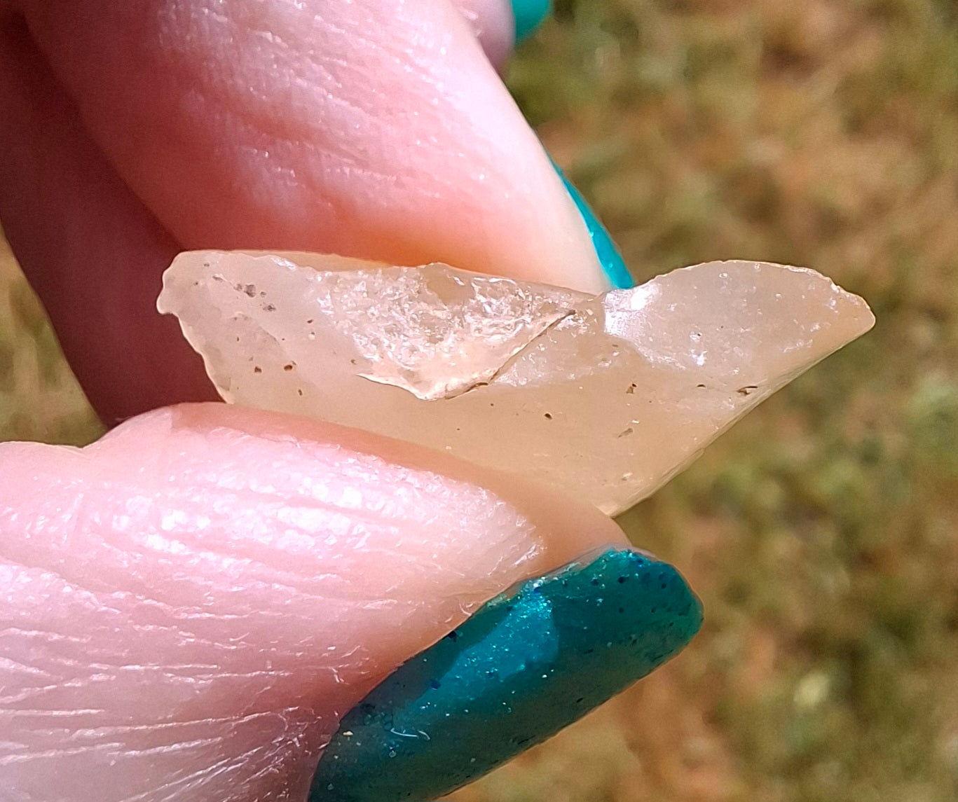 Libyan Desert Glass Piece, 2.09g, Tektite