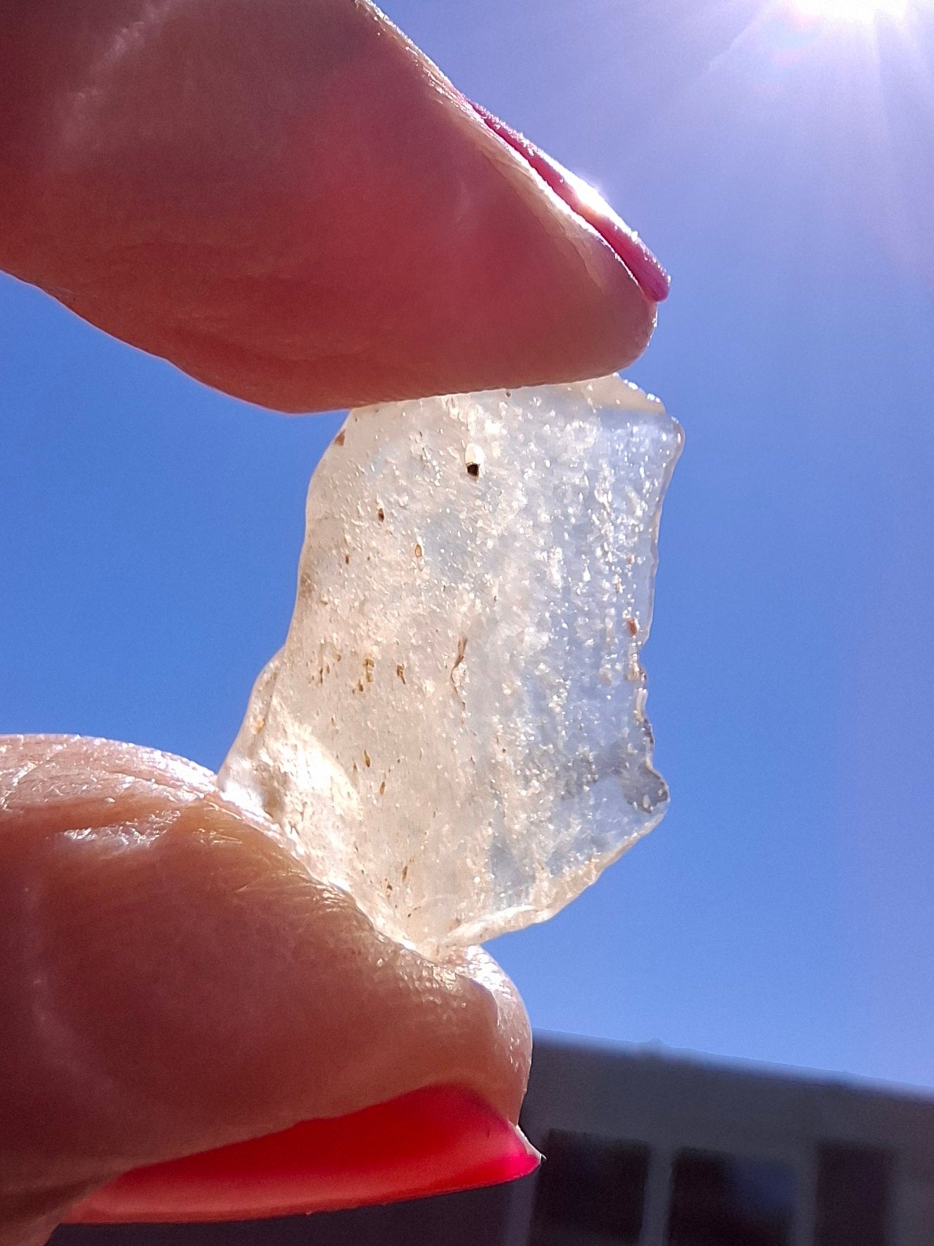 Libyan Desert Glass Piece, 1.90g, Tektite