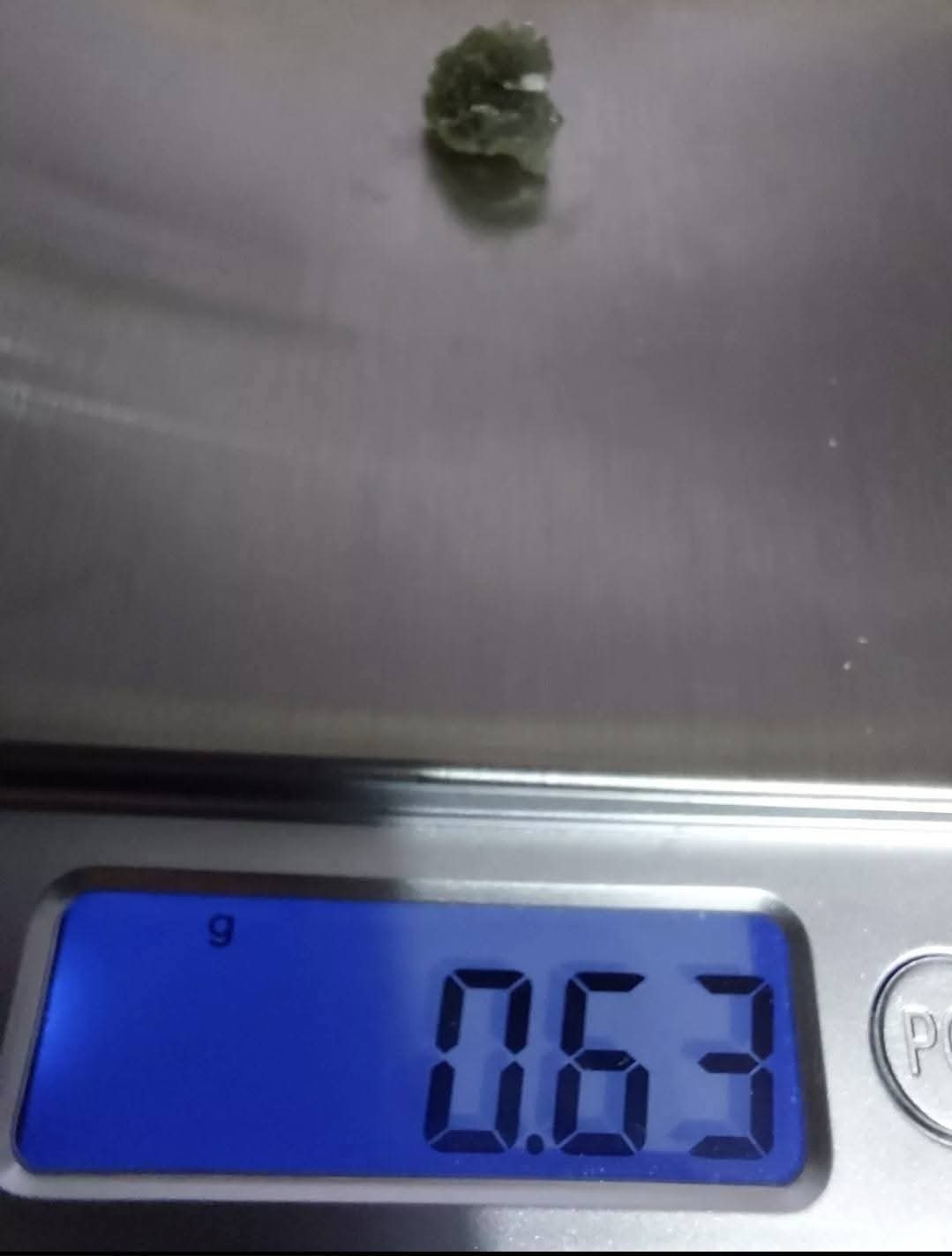 Moldavite Piece, 0.63g, Tektite (Ref: E254)