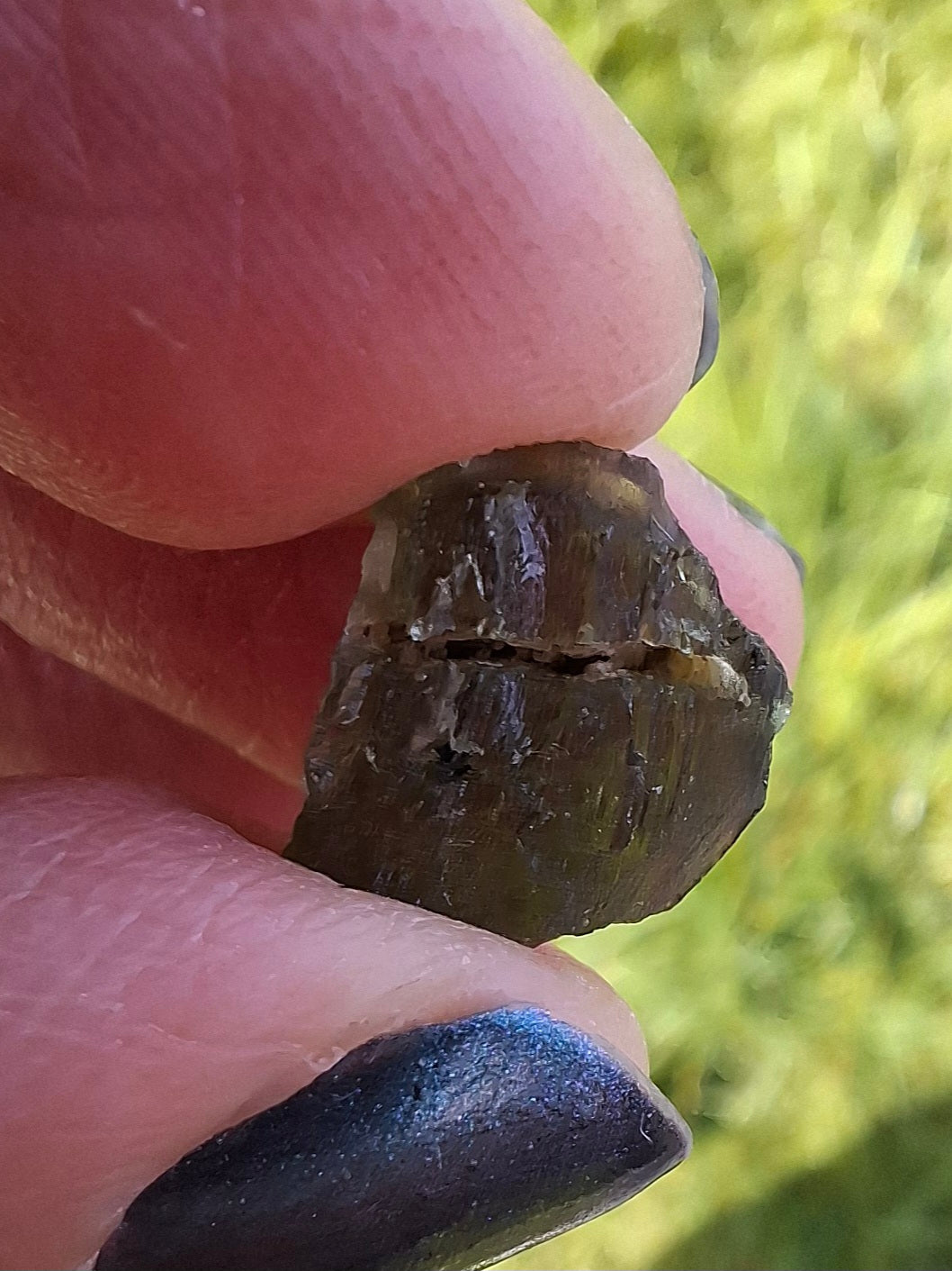 Moldavite Piece, 1.00g, Tektite (Ref: 1399)
