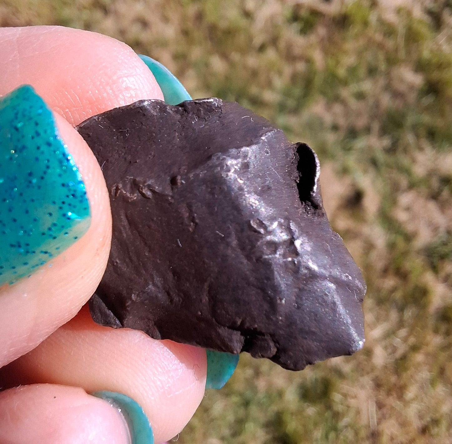 Gebel Kamil Iron Meteorite, 14.49g (Ref: K46)