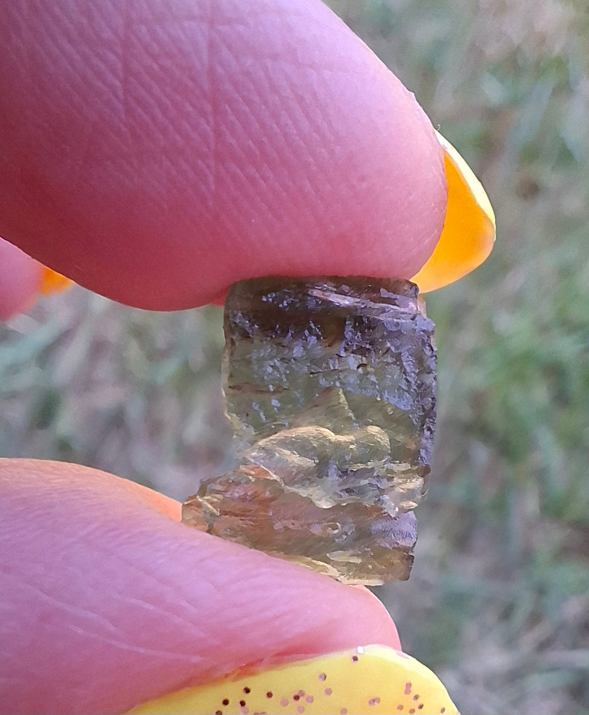 Moldavite Piece, 0.56g, Tektite (Ref: 1474)