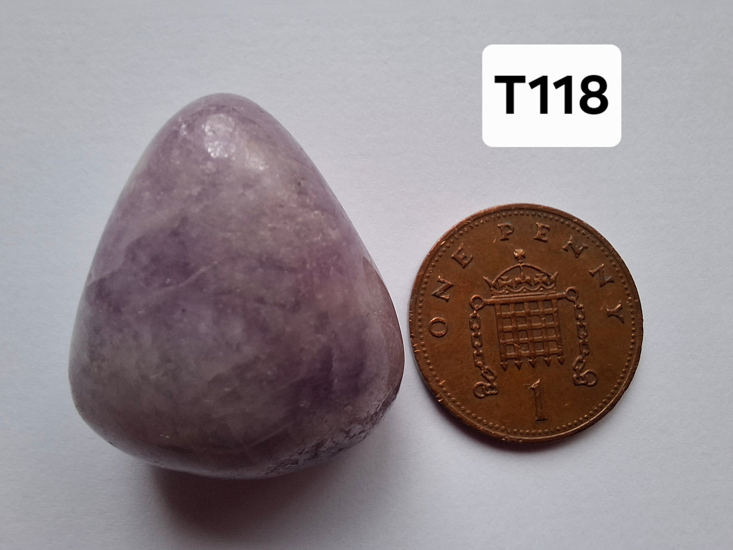 Lepidolite, Tumble Stone, Crystal (Ref: T118)