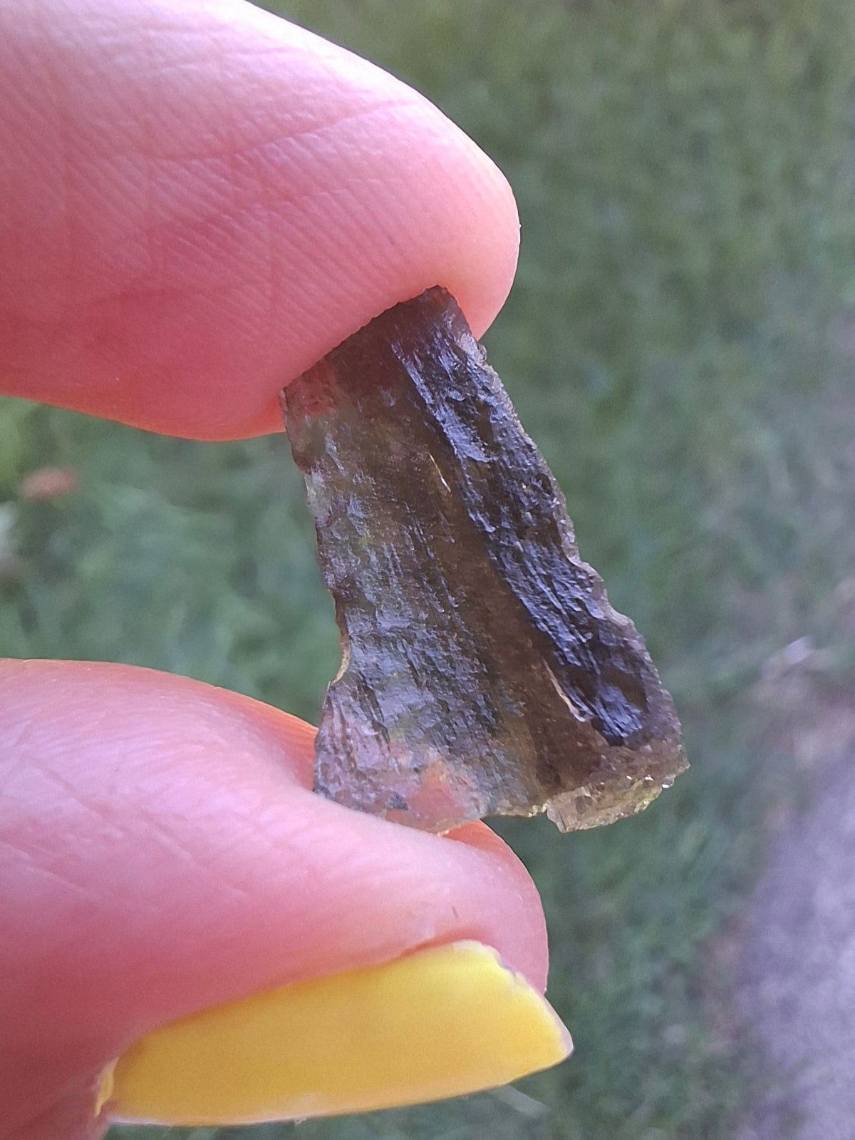 Moldavite Piece, 1.10g, Tektite (Ref: 1515)