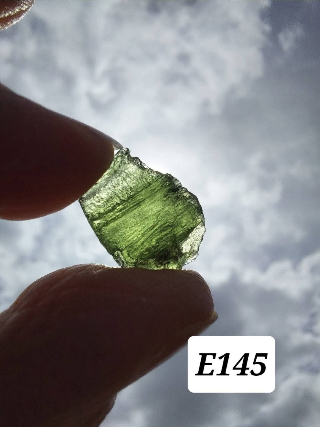 Moldavite Piece, 1.72g, Tektite (Ref: E145)