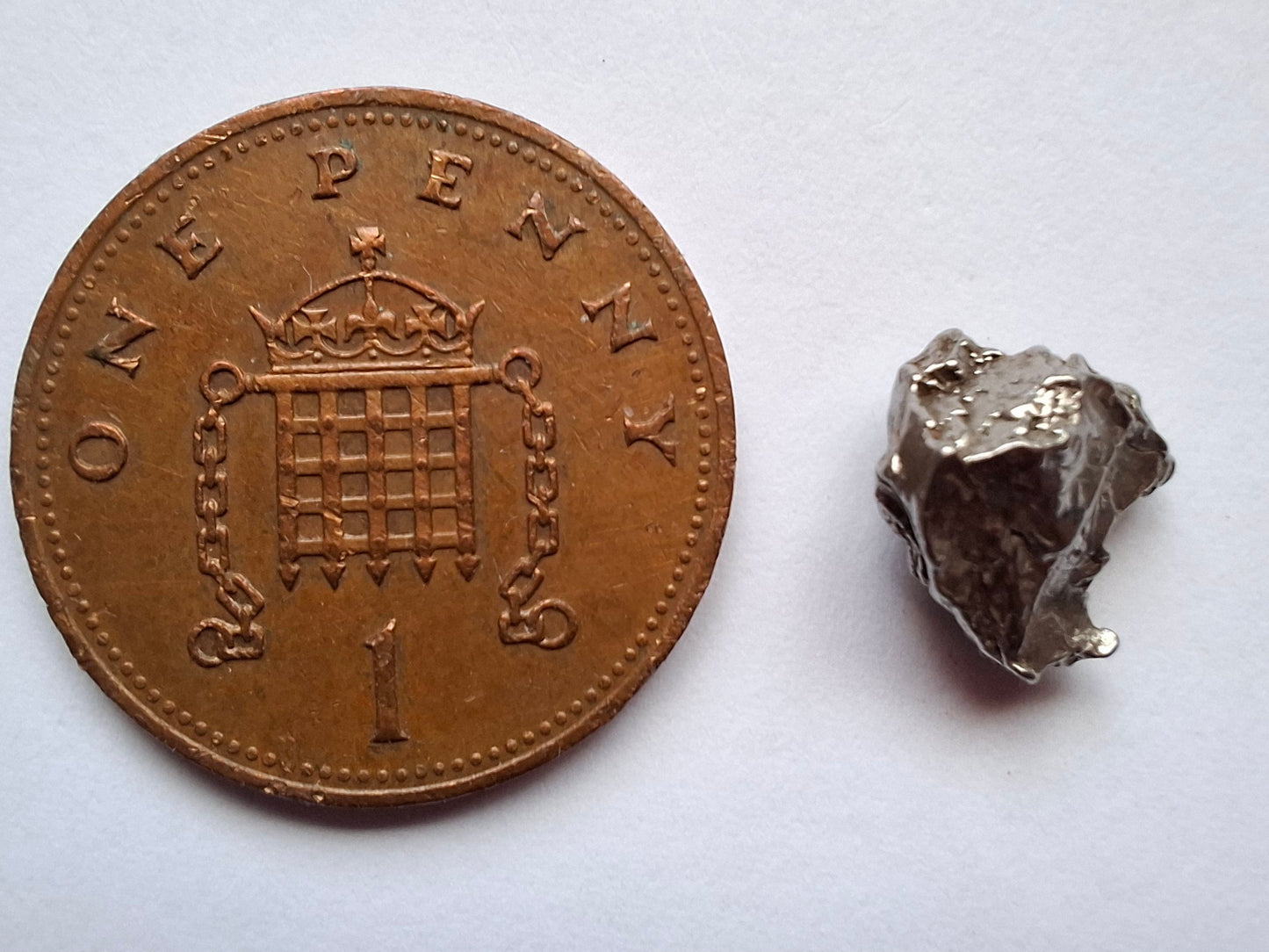 Campo del Cielo, 1.11g, Nickel Iron Meteorite (Ref: C15)