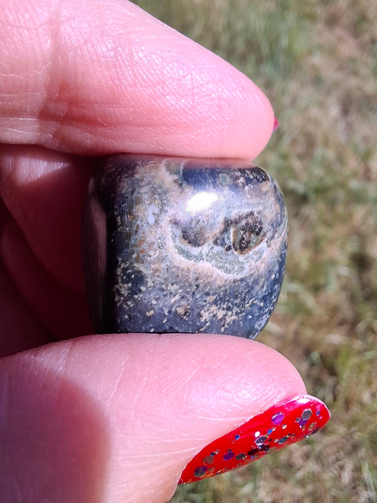 Kambaba Jasper, Tumble Stone, Crystal (Ref: T162)