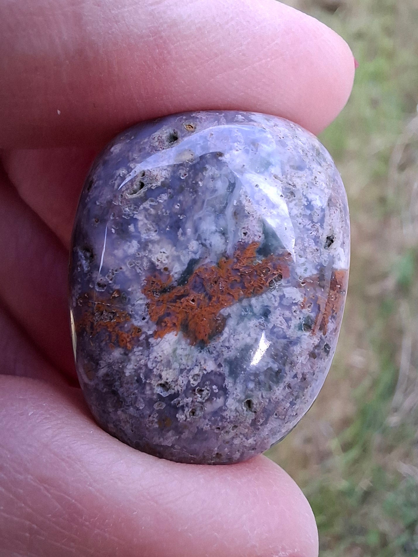 Ocean Jasper, Tumble Stone, Crystal (Ref: T205)