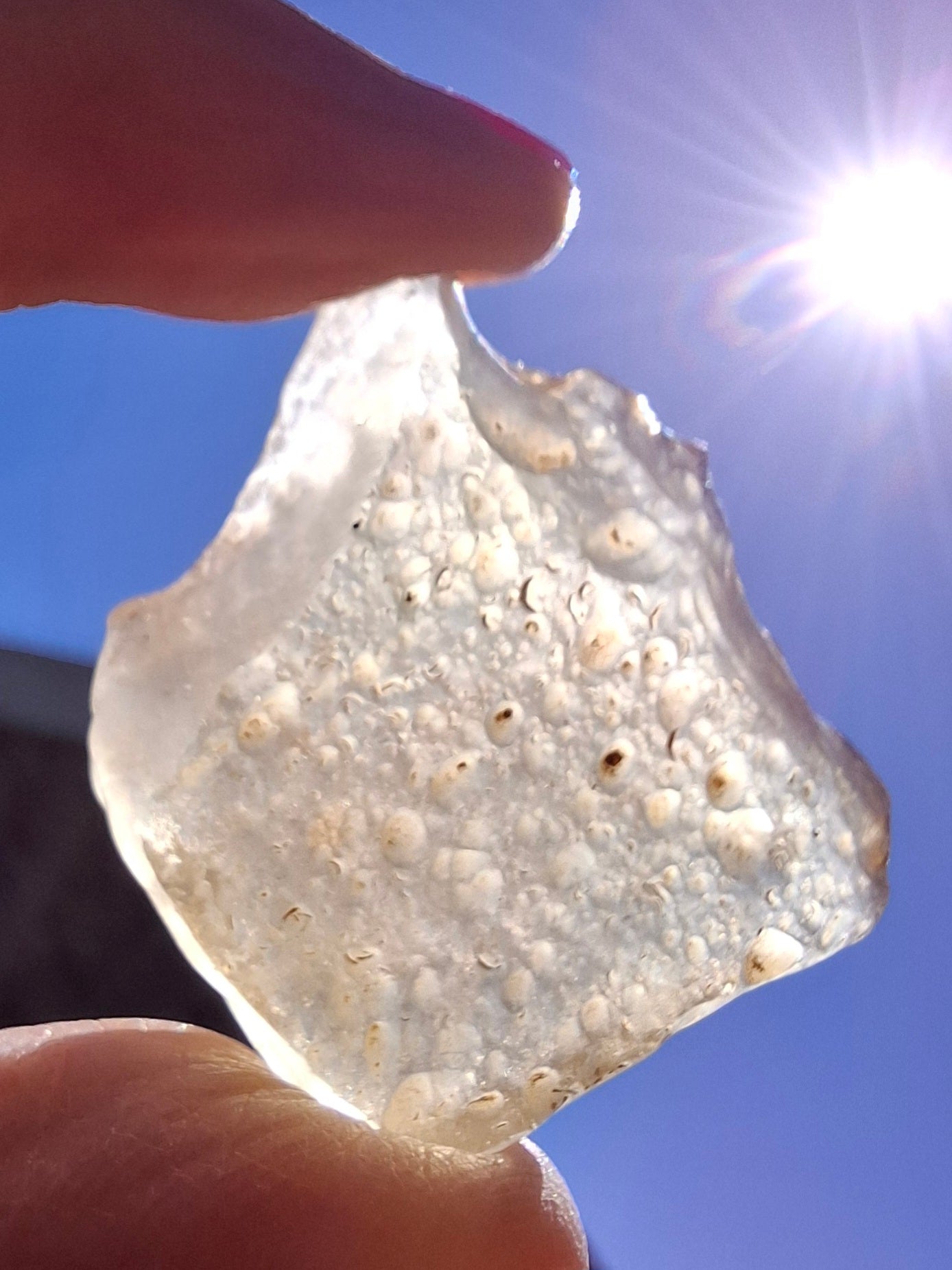 Libyan Desert Glass Piece, 15.20g, Tektite (Ref: LE276)