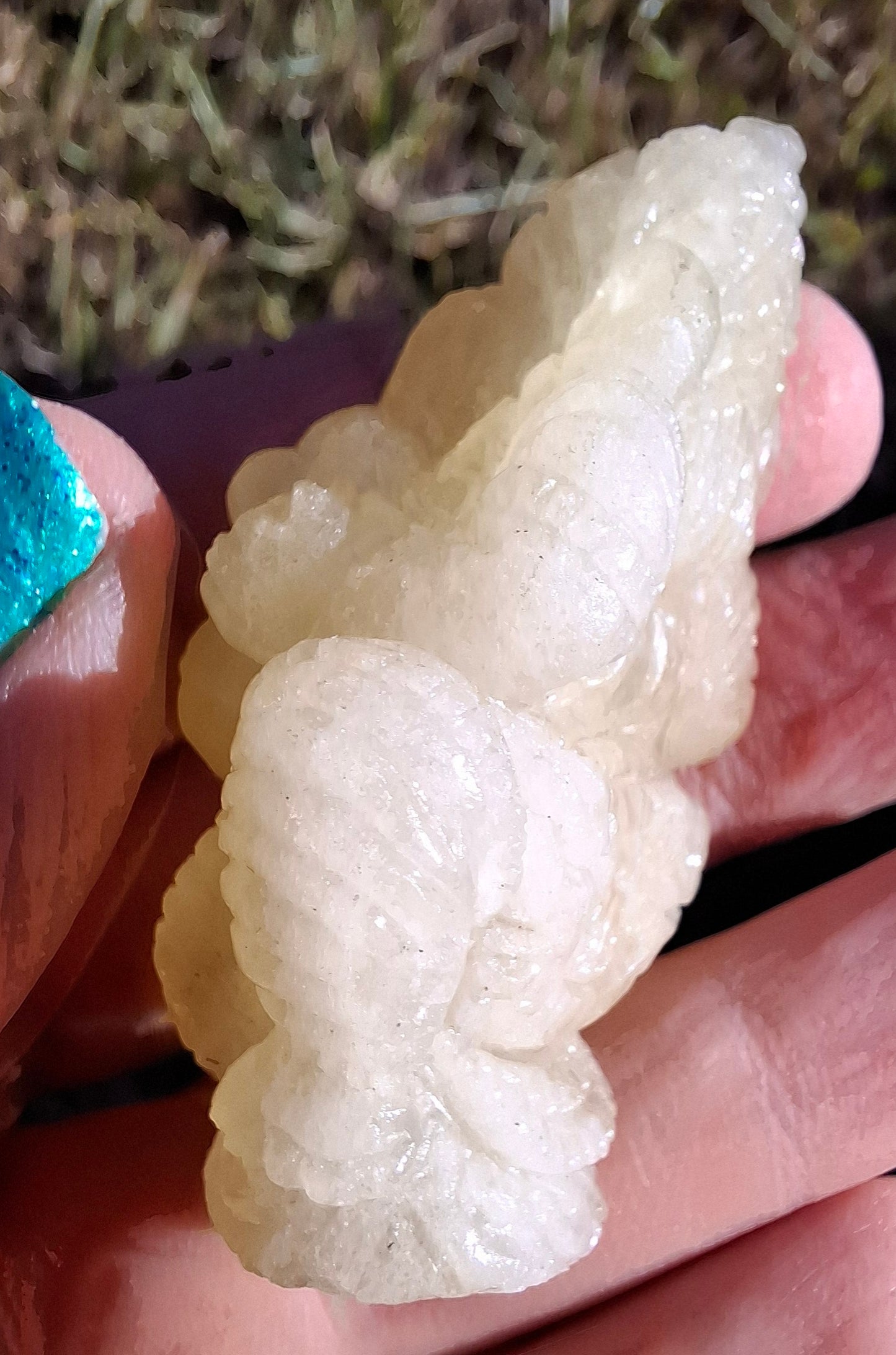 Libyan Desert Glass GANESHA craving, 31.21g, Tektite (Ref: Ganesha2)