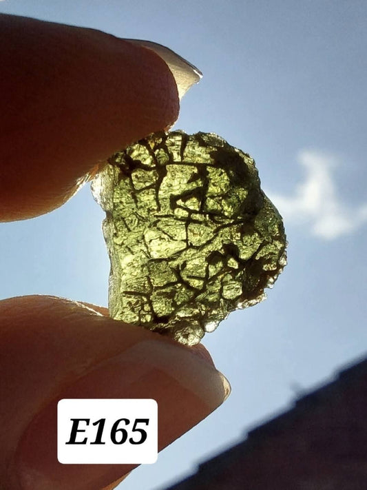 Moldavite Piece, 1.14g, Tektite (Ref: E165)