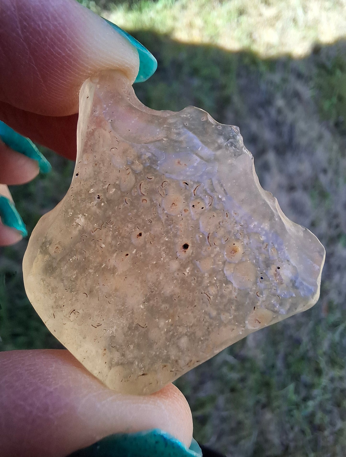 Libyan Desert Glass Piece, 15.20g, Tektite (Ref: LE276)