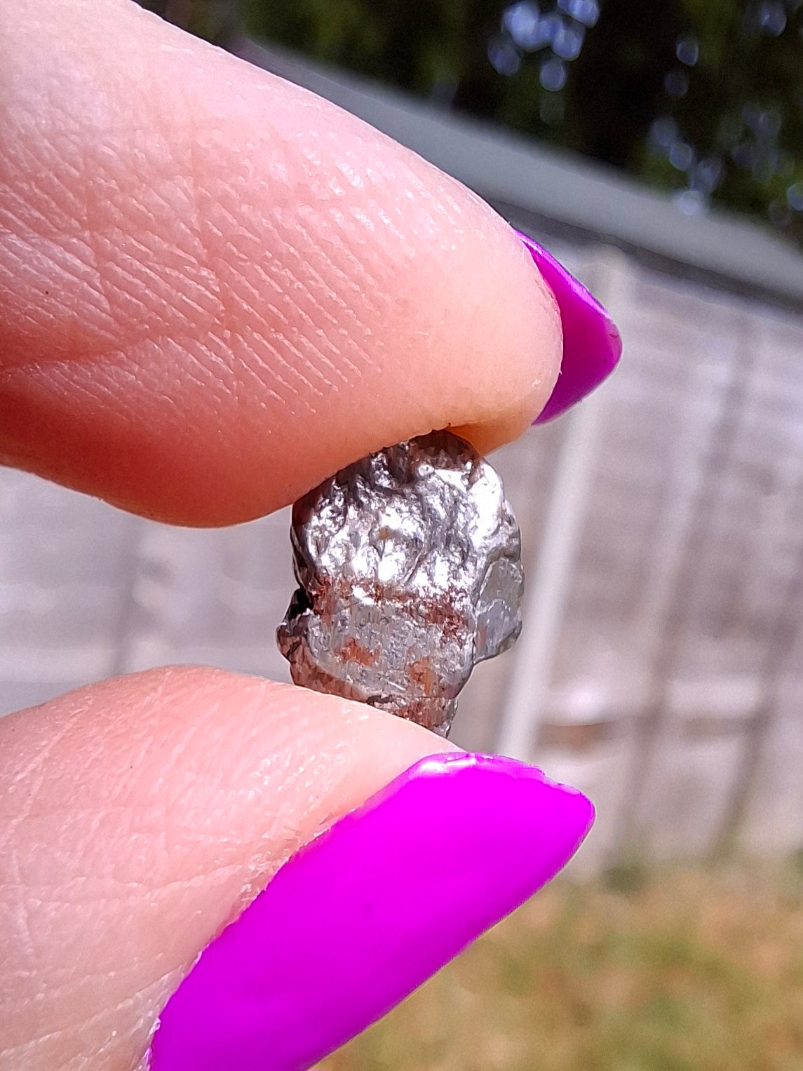 Campo del Cielo, 0.96g, Nickel Iron Meteorite (Ref: C7)