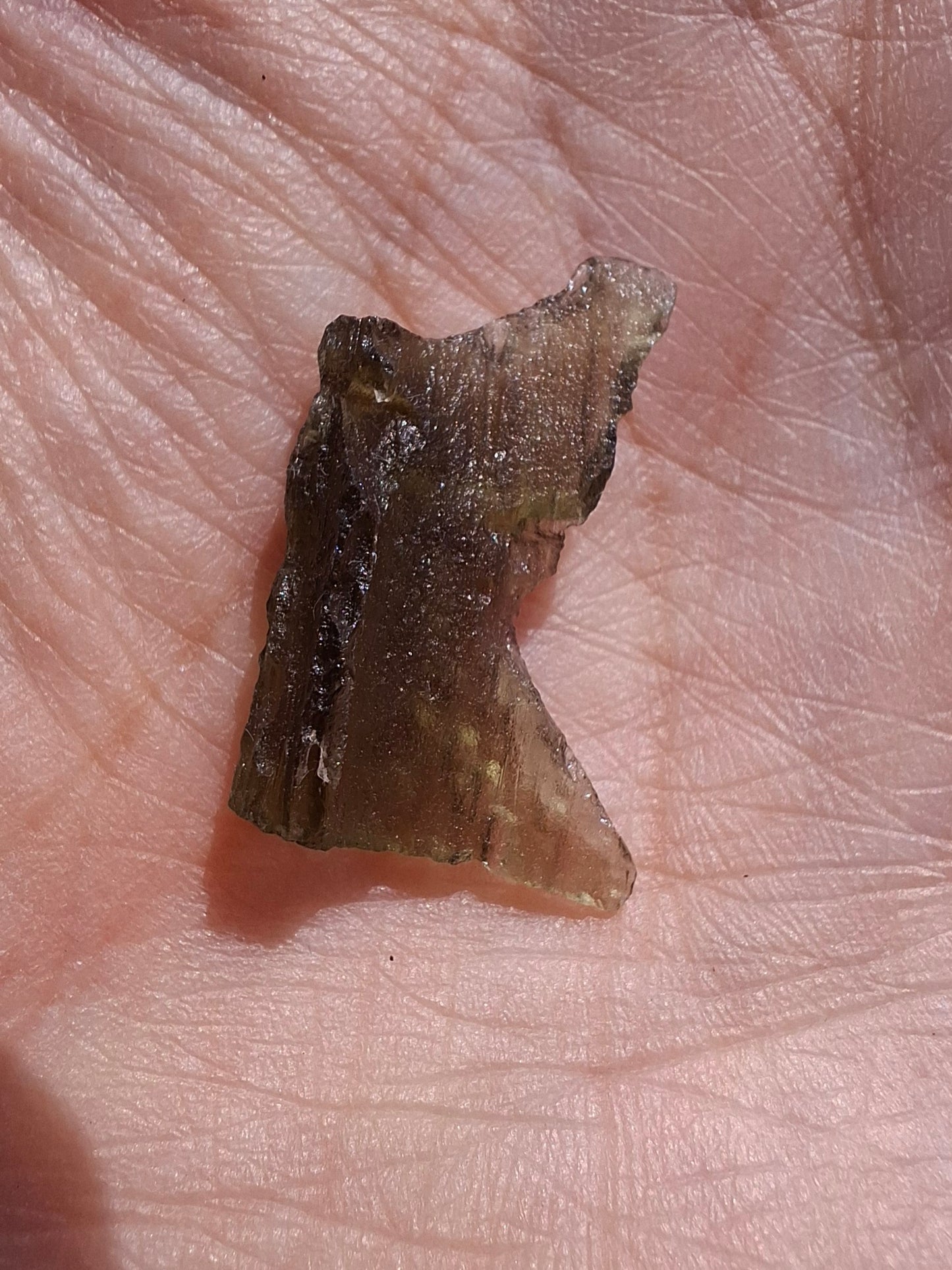 Moldavite Piece, 1.07g, Tektite (Ref: 1394)