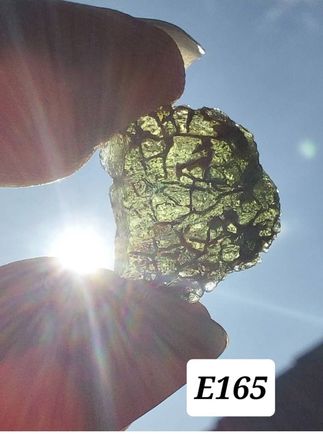 Moldavite Piece, 1.14g, Tektite (Ref: E165)