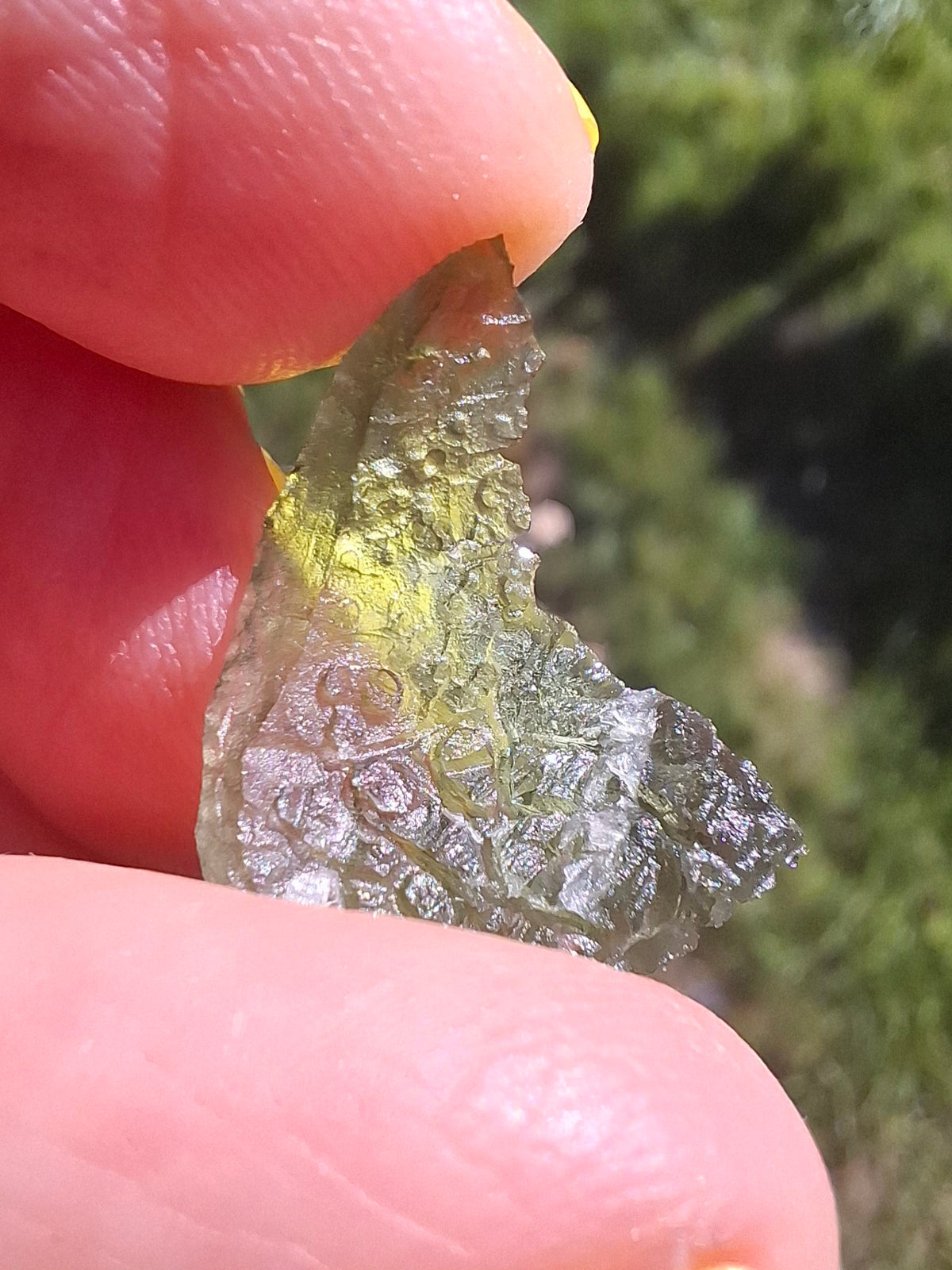 Moldavite Piece, 1.03g, Tektite (Ref: 1516)