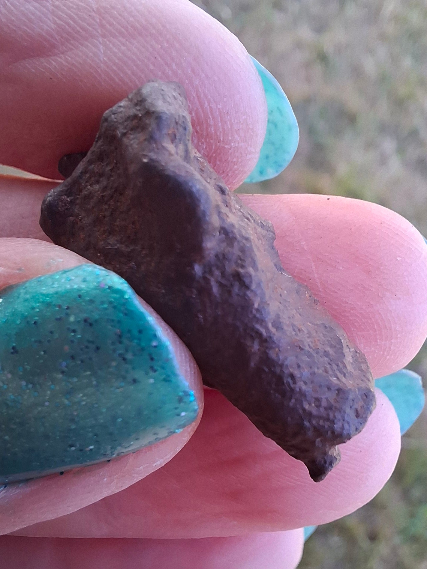 Gebel Kamil Iron Meteorite, 13.55g (Ref: K43)