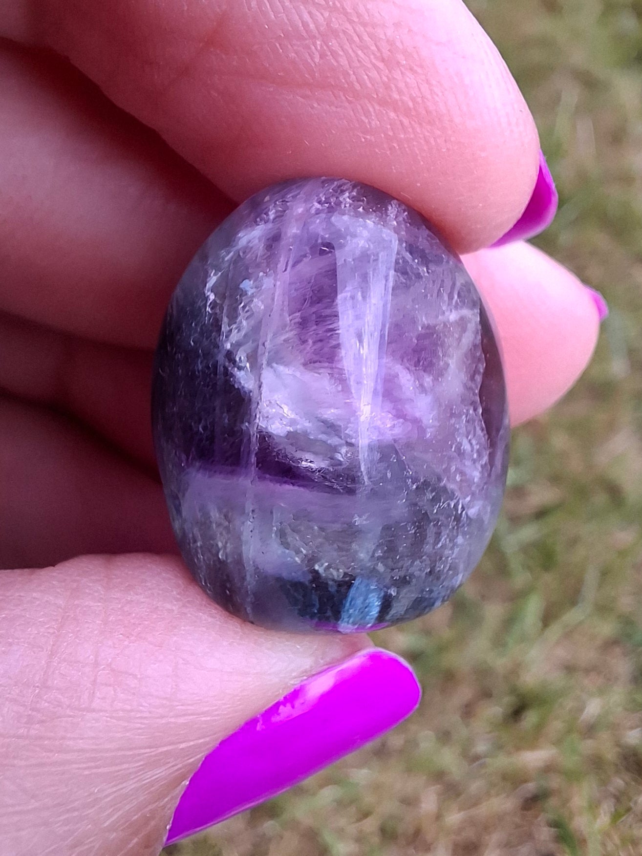 Fluorite, Tumble Stone, Crystal (Ref: T53)